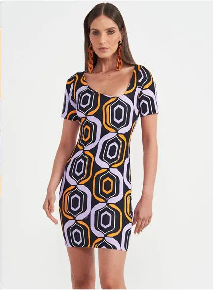 Vestido Slim Decote Halter