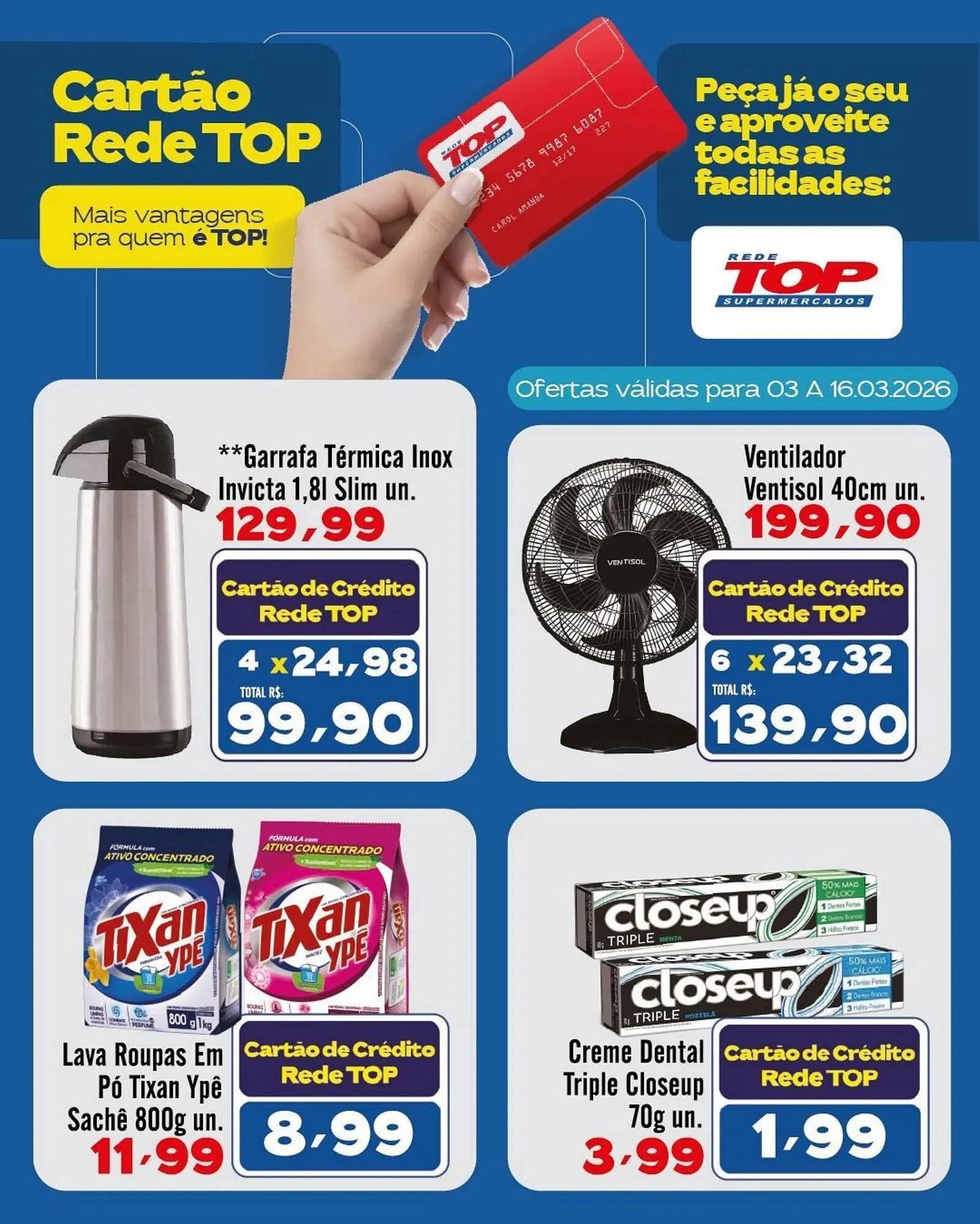 Encarte de Encarte Rede Top 2 de março até 16 de março 2026 - Pagina 4