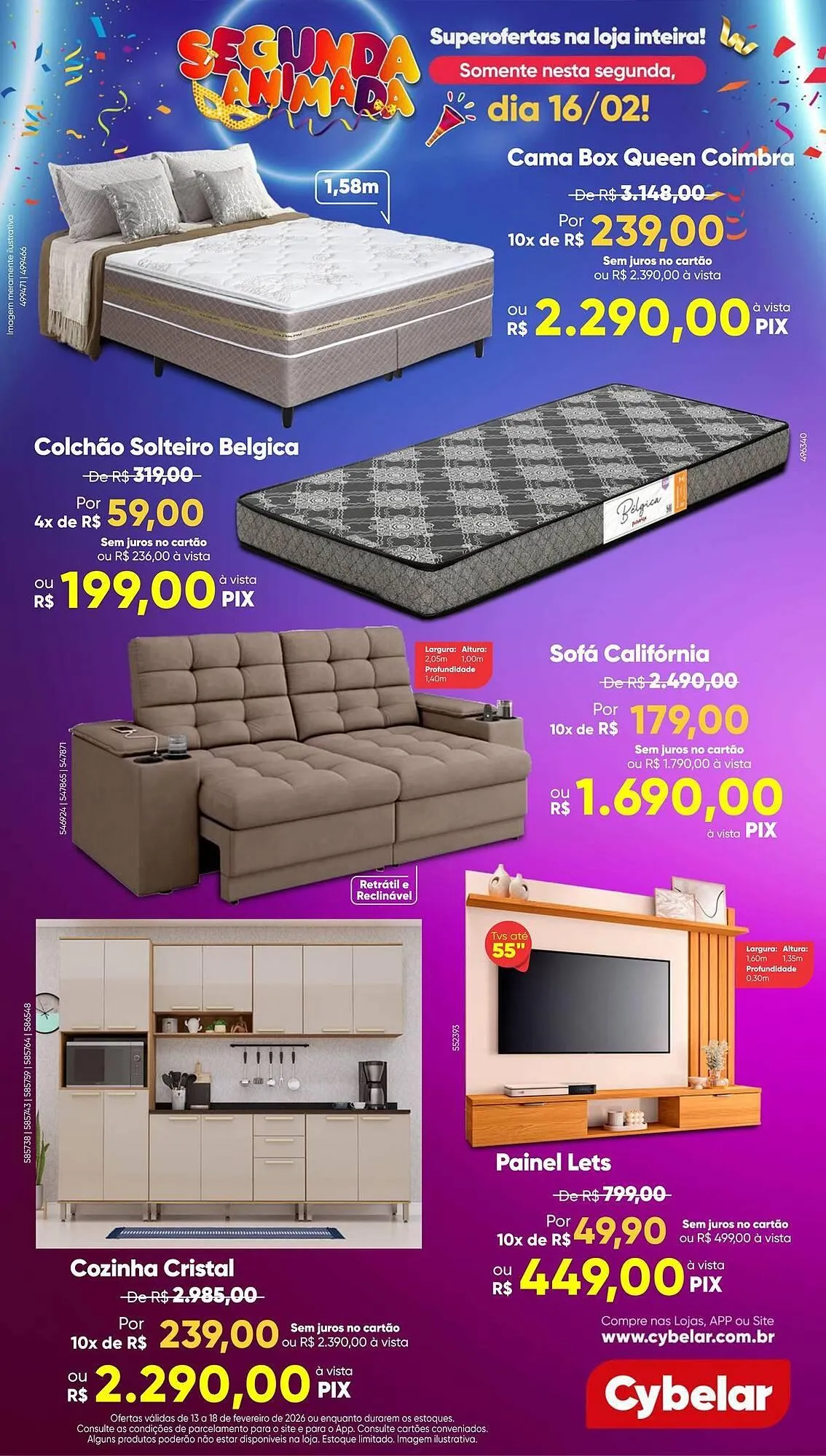Encarte de Catálogo Cybelar 16 de fevereiro até 16 de fevereiro 2026 - Pagina 2