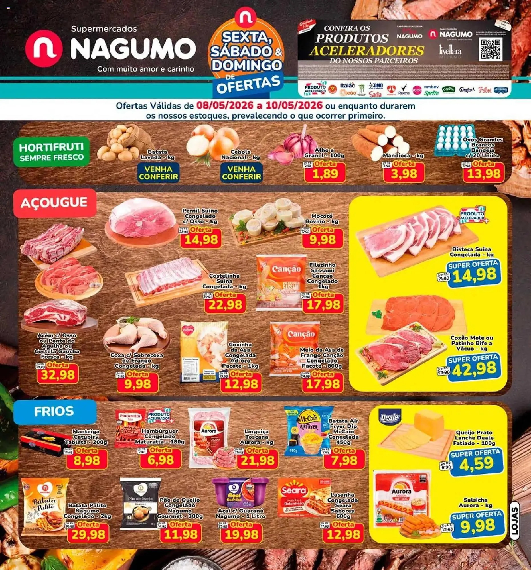 Encarte de Folheto Nagumo 8 de maio até 10 de maio 2026 - Pagina 1