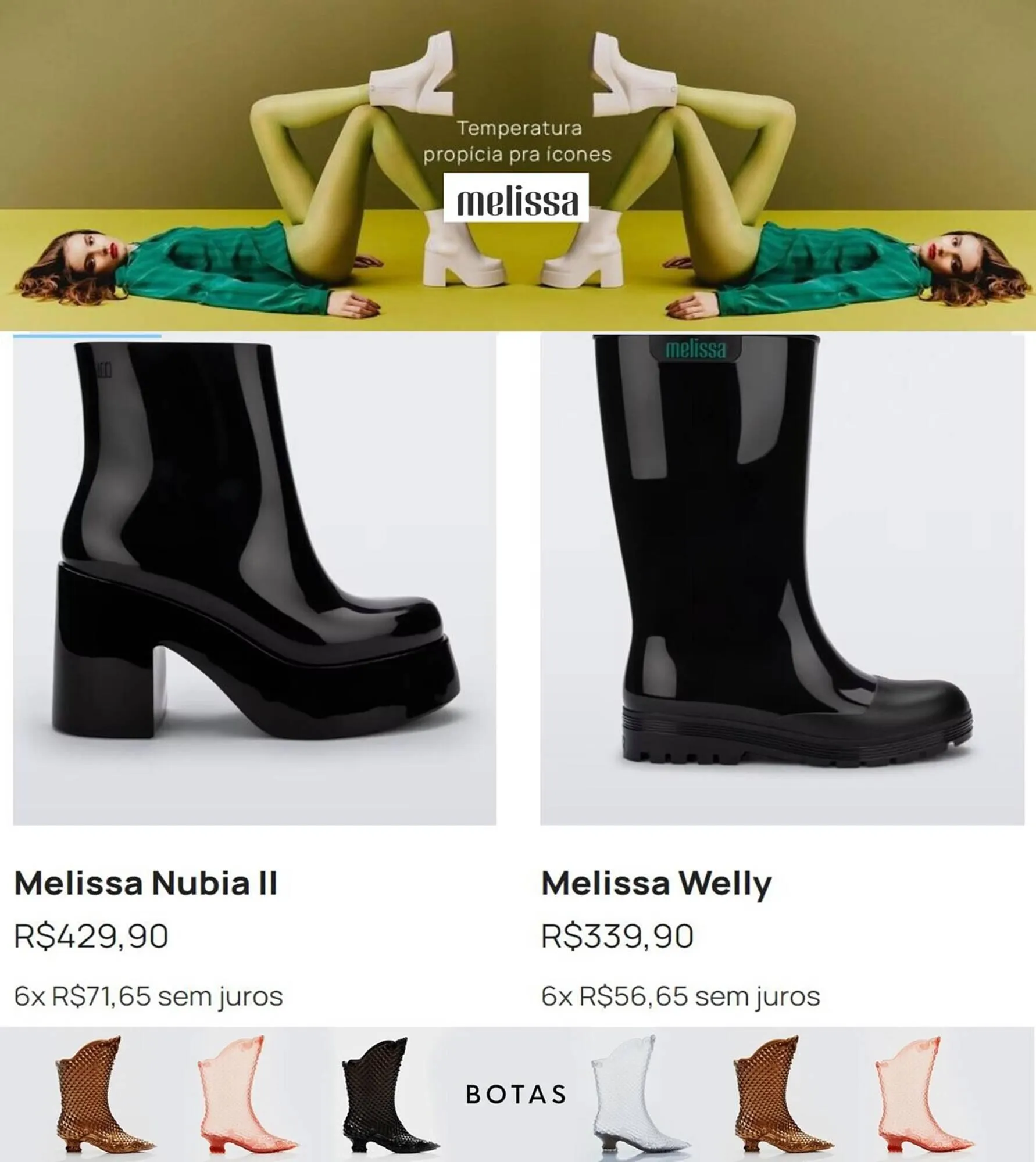 Encarte de Catálogo Melissa 13 de junho até 13 de julho 2023 - Pagina 6