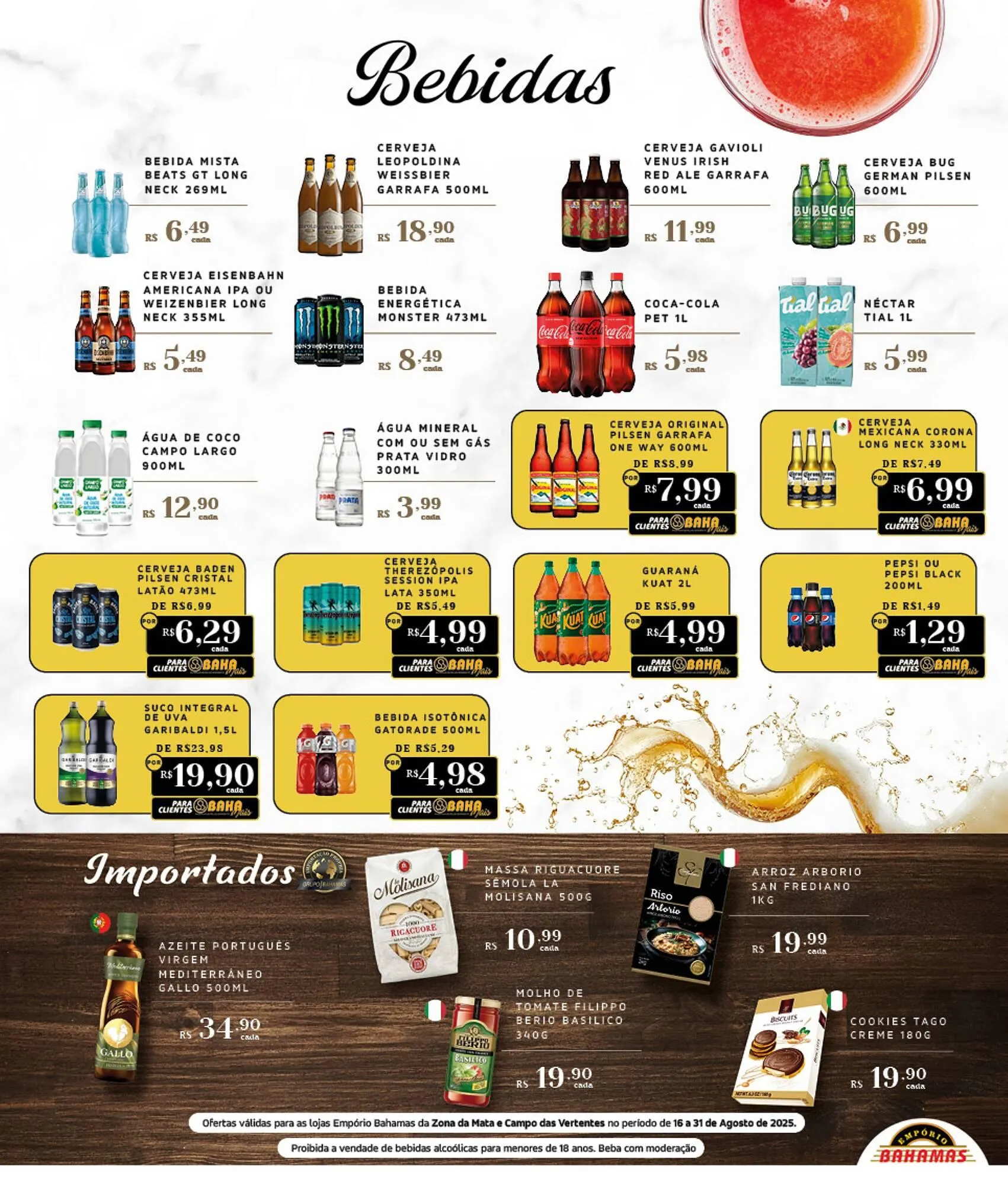 Encarte de Catálogo Empório Bahamas 15 de agosto até 31 de agosto 2025 - Pagina 3