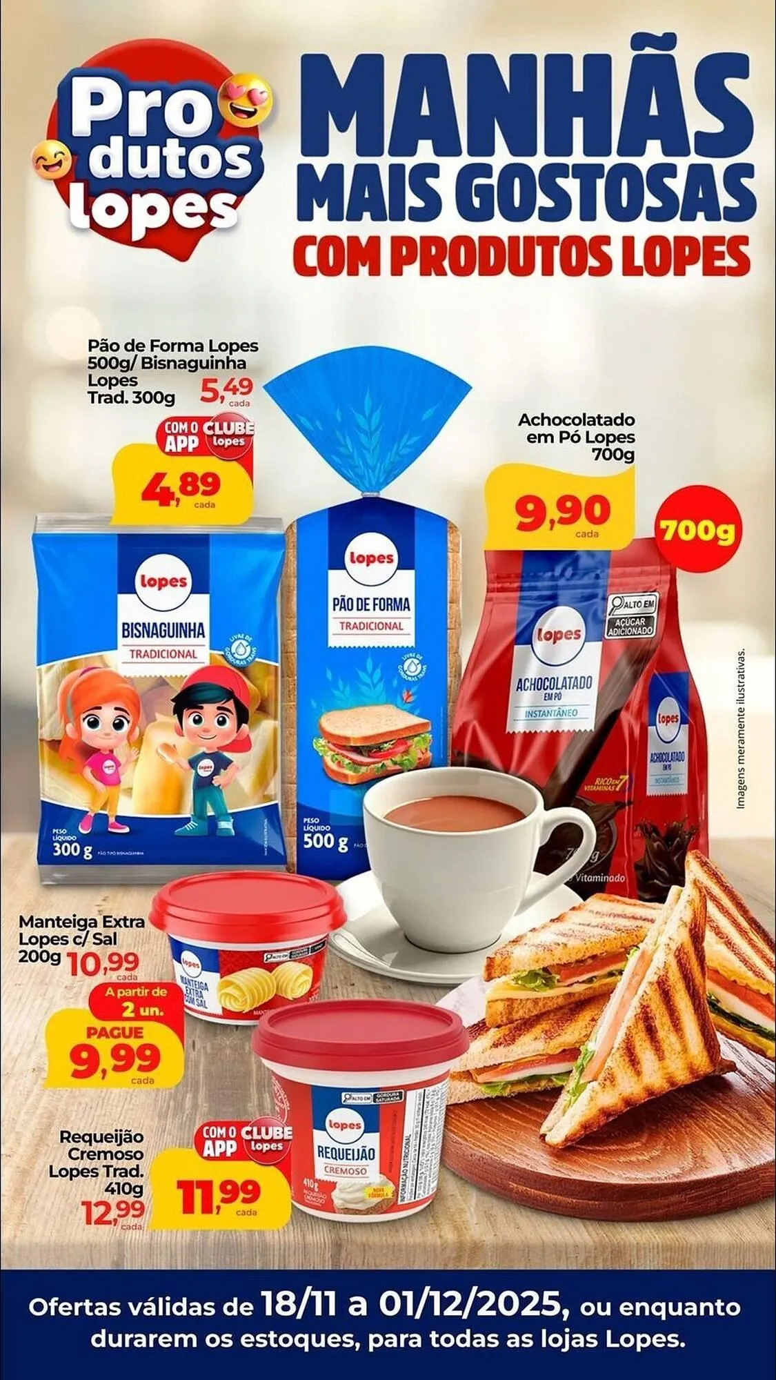 Encarte de Folheto Lopes Supermercados 20 de novembro até 1 de dezembro 2025 - Pagina 1