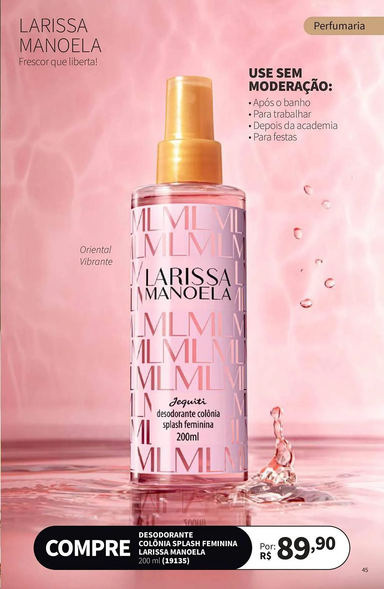 Encarte de Catálogo Jequiti 1 de novembro até 30 de novembro 2025 - Pagina 45