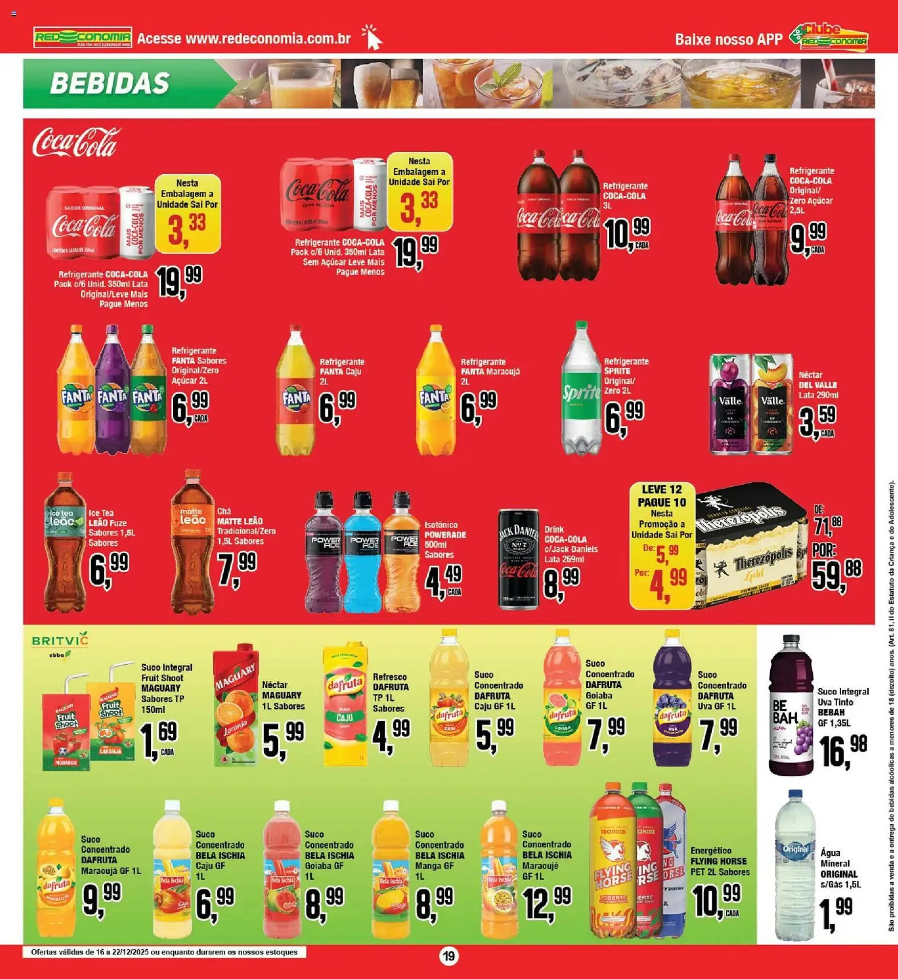 Encarte de Encarte Redeconomia 16 de dezembro até 22 de dezembro 2025 - Pagina 19