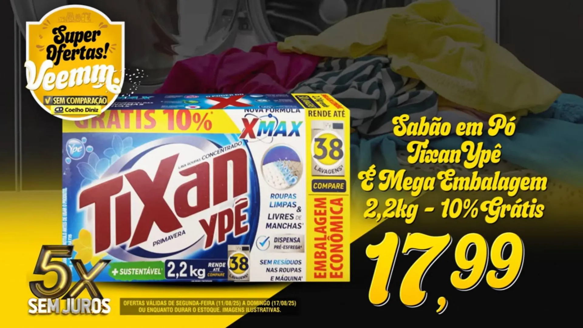 Encarte de Catálogo Coelho Diniz 11 de agosto até 17 de agosto 2025 - Pagina 1