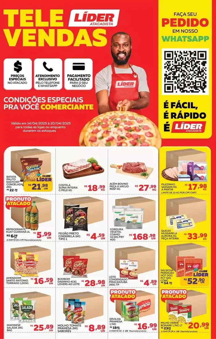 Encarte de COMERCIANTE 14 de abril até 20 de abril 2025 - Pagina 1