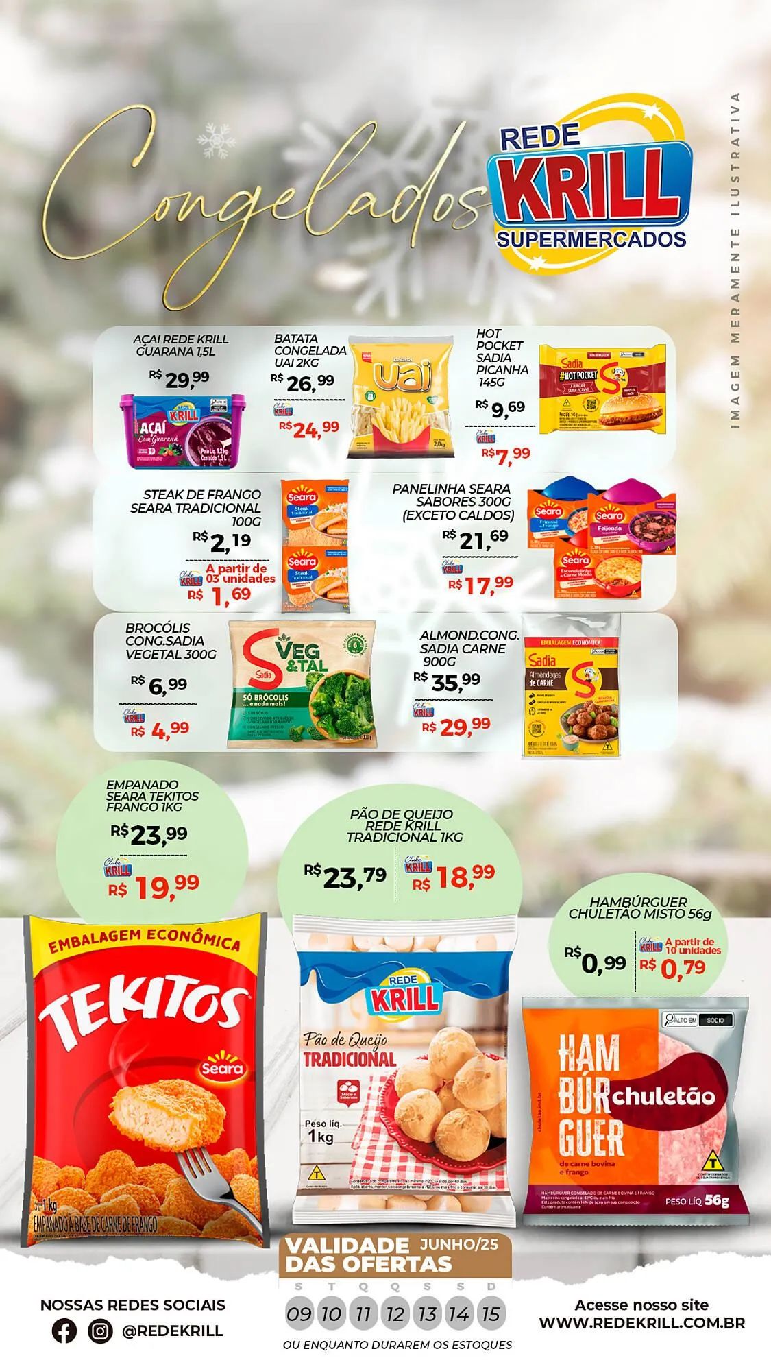 Encarte de Catálogo Rede Krill 9 de junho até 15 de junho 2025 - Pagina 3