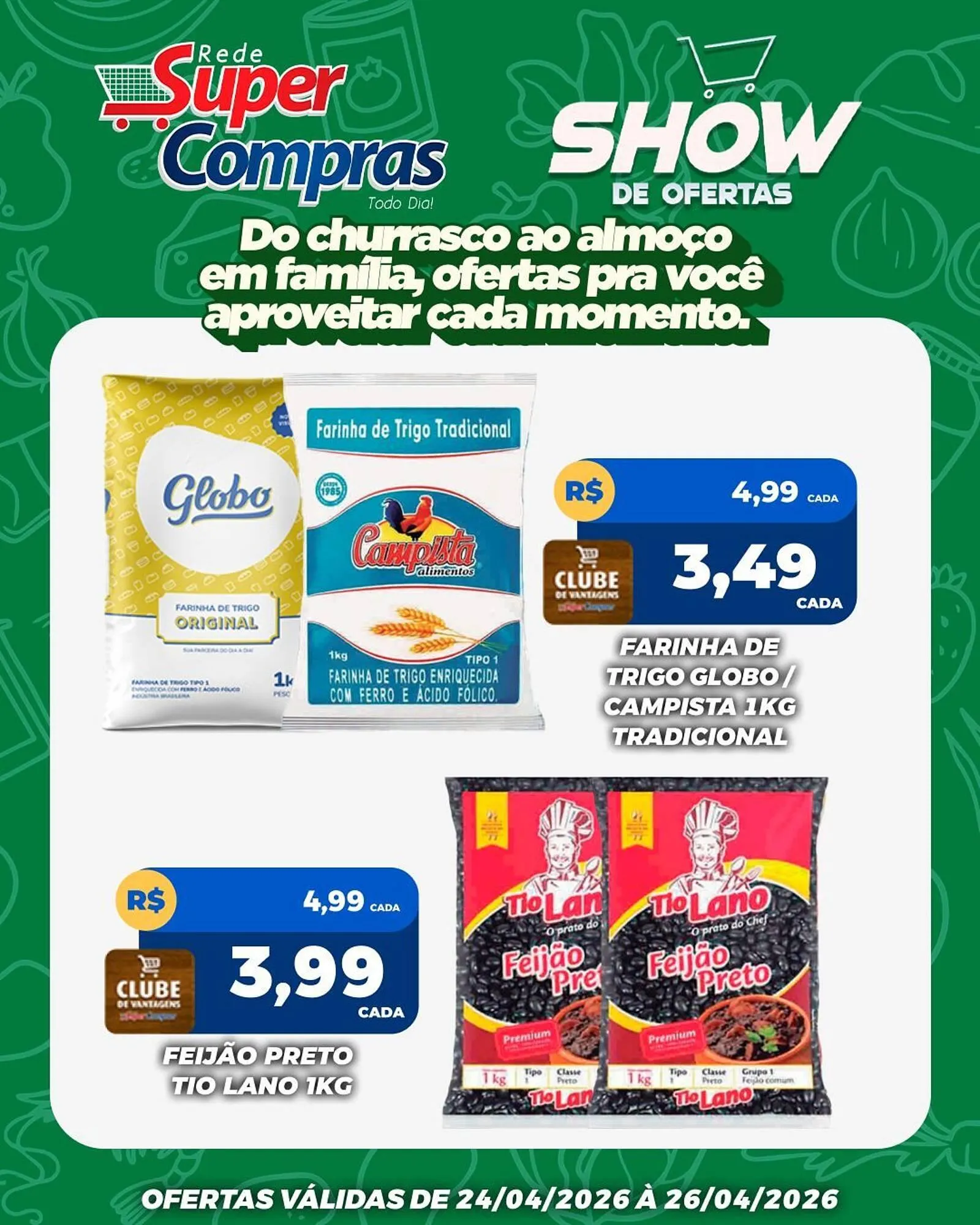 Encarte de Encarte Rede Super Compras 24 de abril até 26 de abril 2026 - Pagina 2