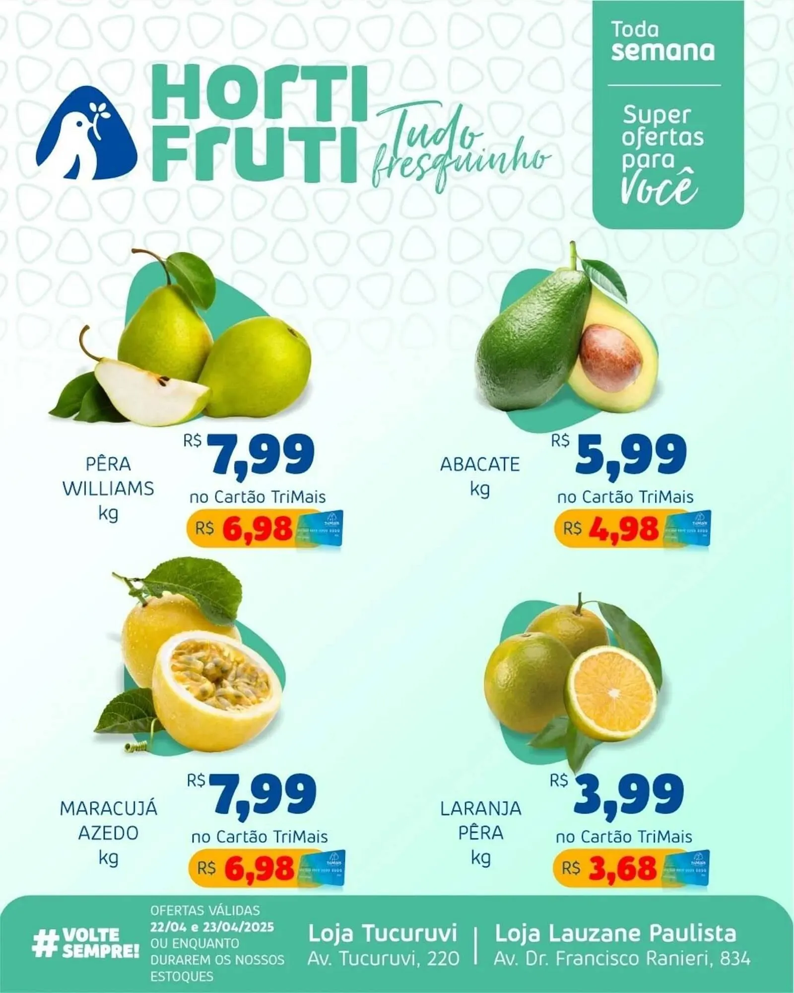 Encarte de Catálogo Trimais Supermercado 22 de abril até 23 de abril 2025 - Pagina 2