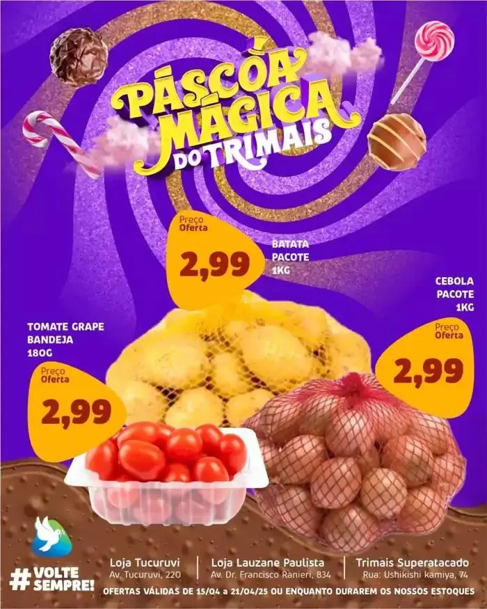 Encarte de Encarte Trimais Supermercado 15 de abril até 21 de abril 2025 - Pagina 8