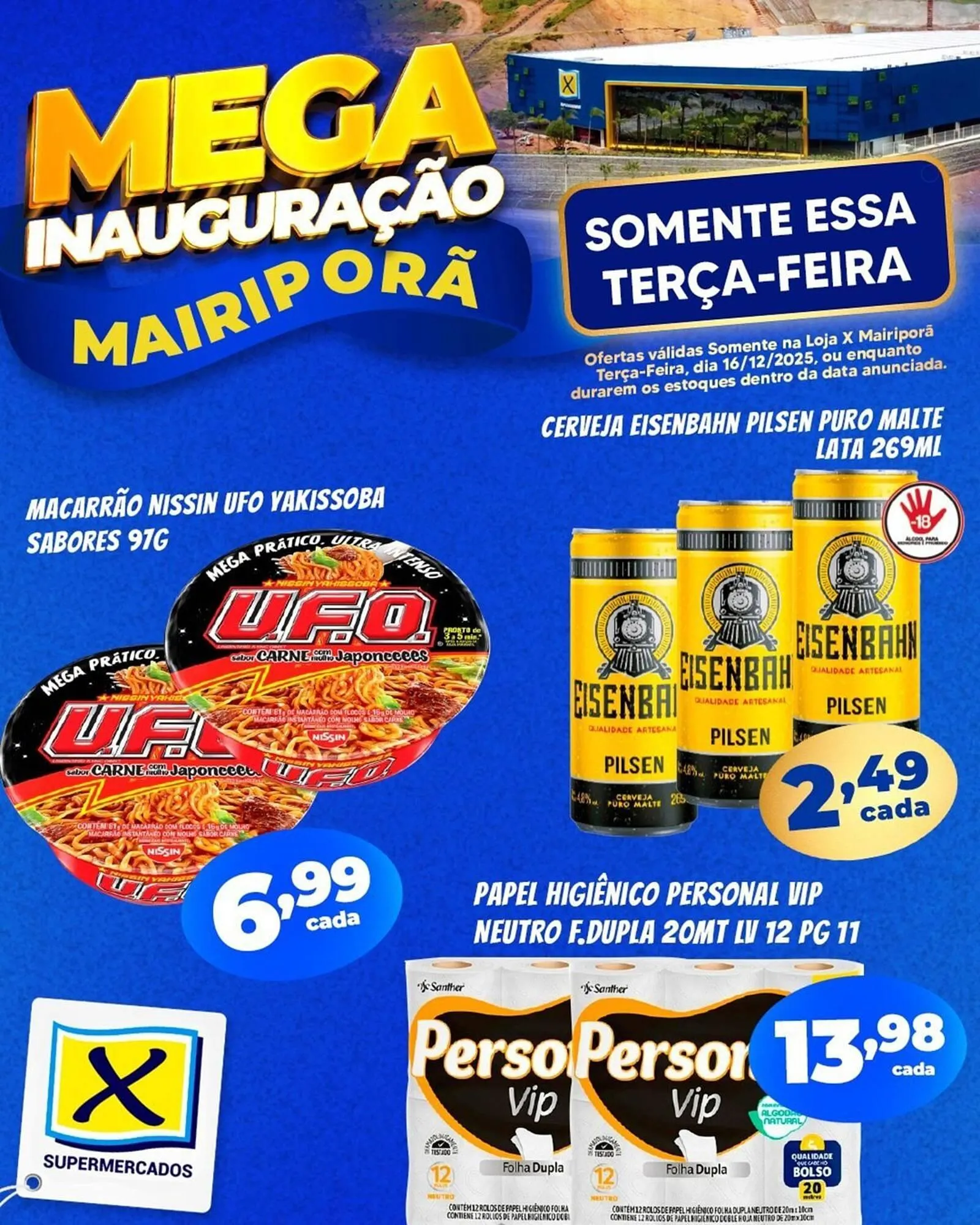 Encarte de Folheto X Supermercados 15 de dezembro até 24 de dezembro 2025 - Pagina 6