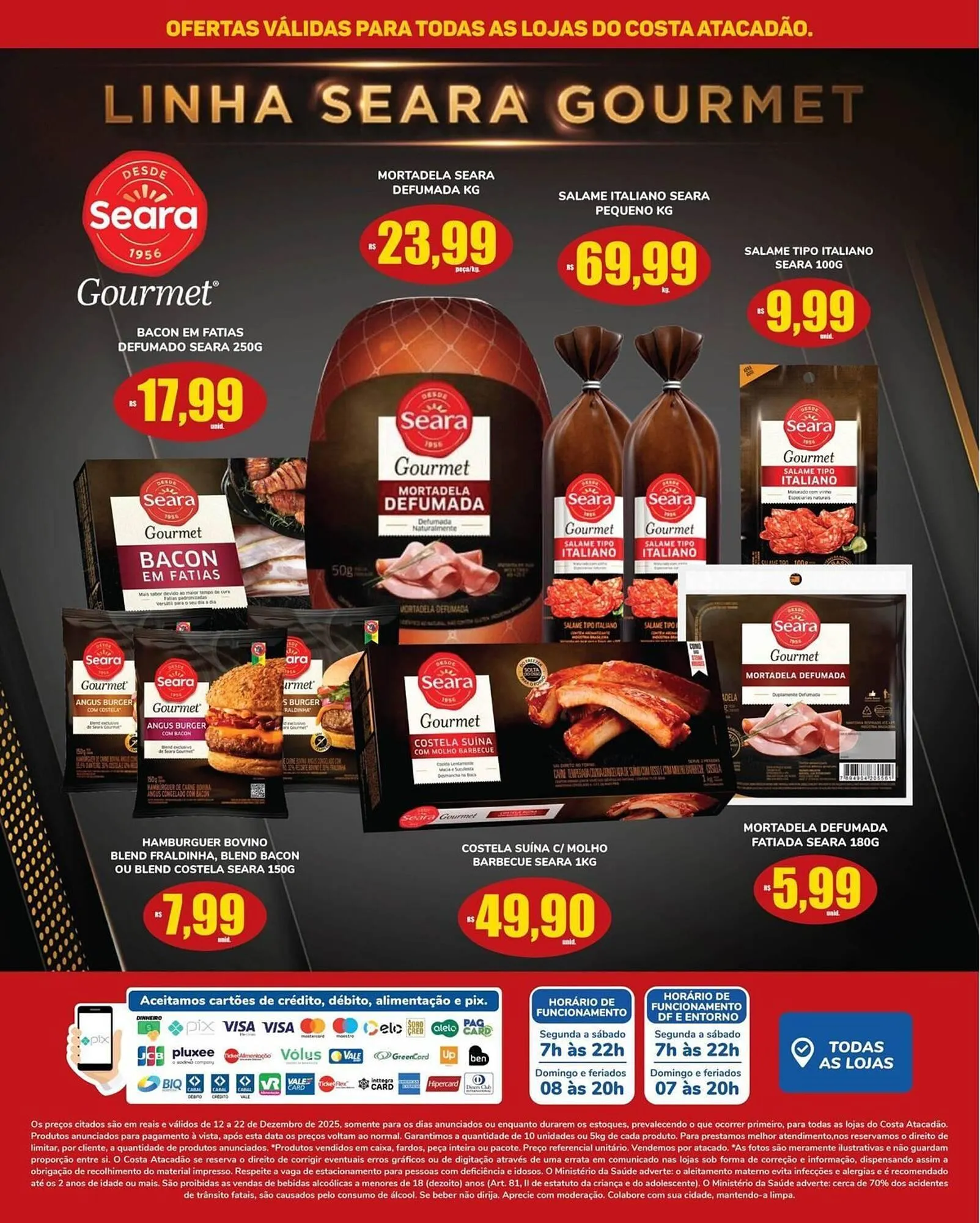 Encarte de Tabloide Costa Atacadão 12 de dezembro até 22 de dezembro 2025 - Pagina 2