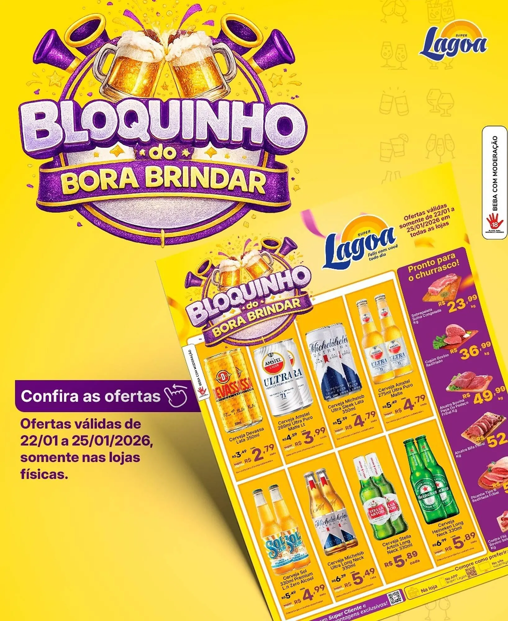 Encarte Super Lagoa - 1