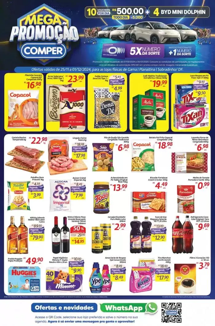 Encarte de Nossas melhores pechinchas 25 de novembro até 1 de dezembro 2024 - Pagina 1