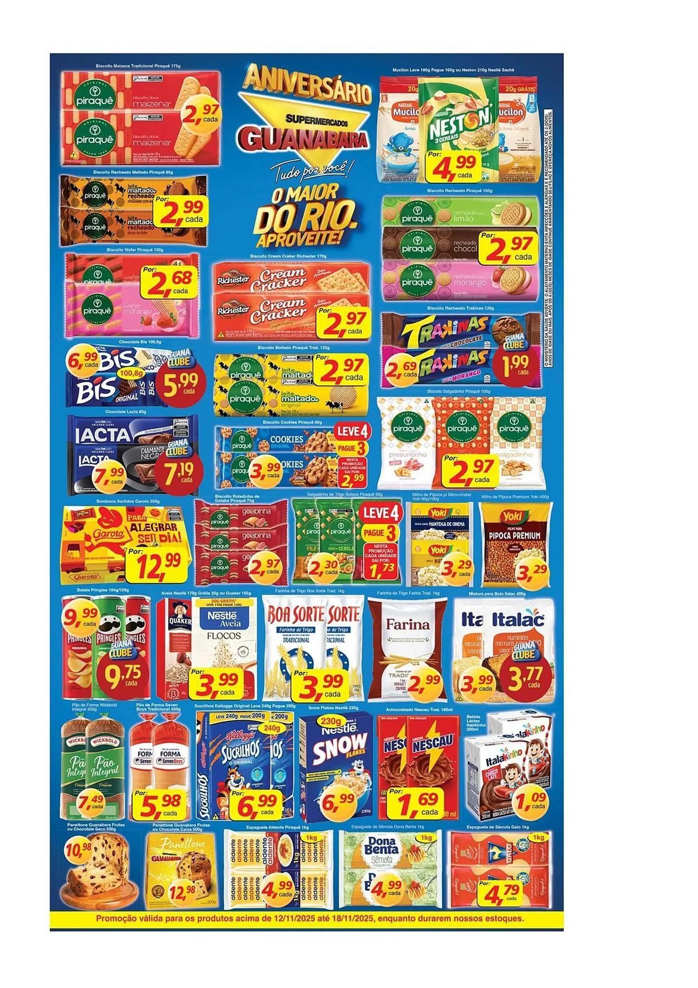 Encarte de Encarte Supermercados Guanabara 12 de novembro até 18 de novembro 2025 - Pagina 6