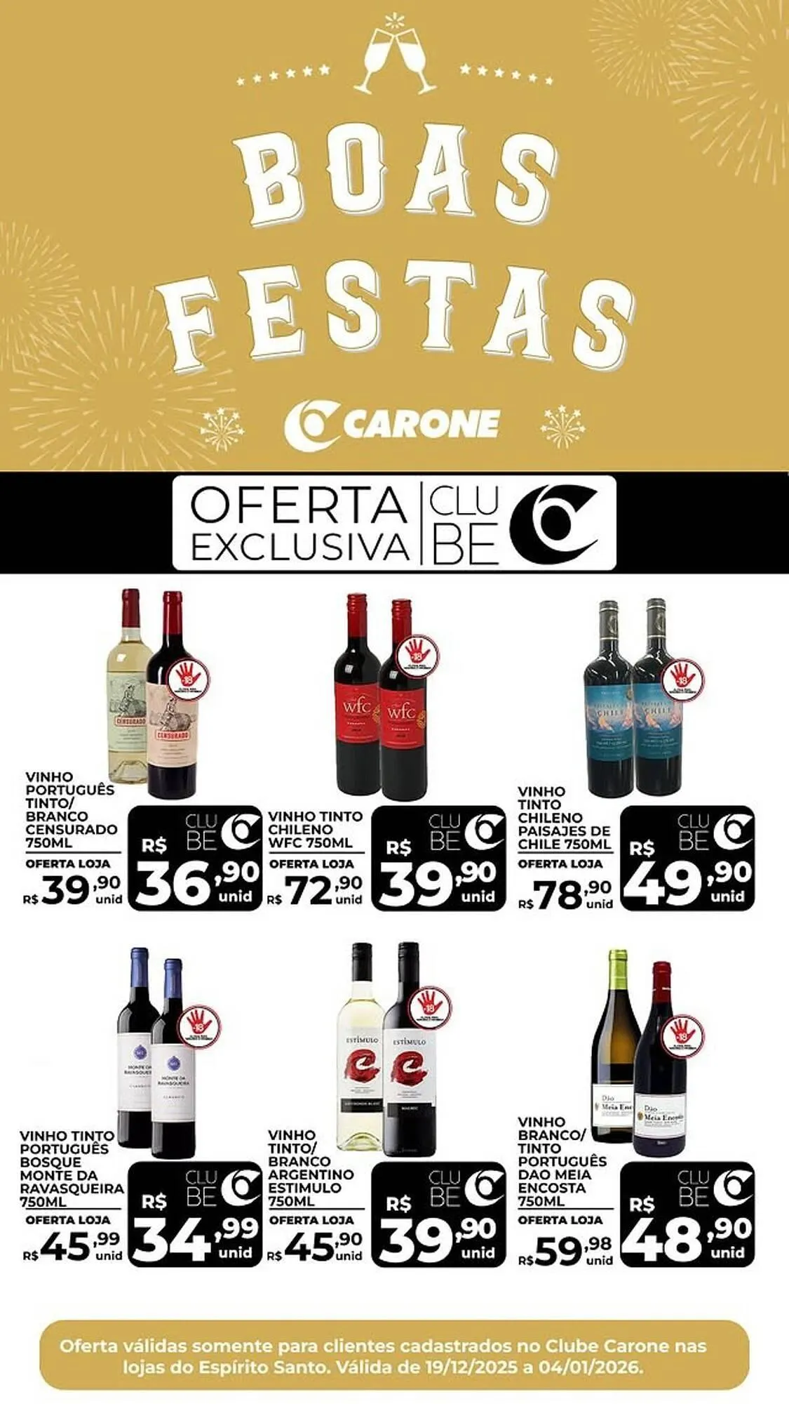 Encarte de Encarte Carone 22 de dezembro até 4 de janeiro 2026 - Pagina 12