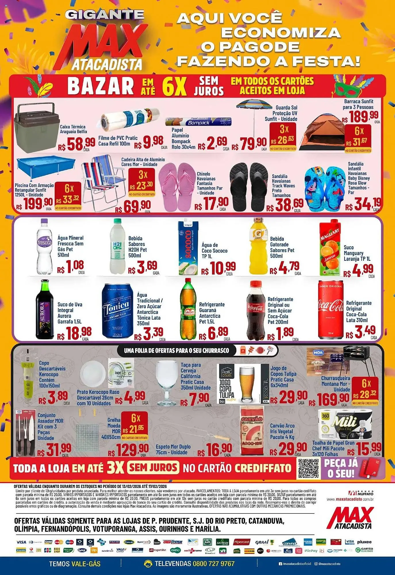 Encarte de Encarte Max Atacadista 13 de fevereiro até 17 de fevereiro 2026 - Pagina 2