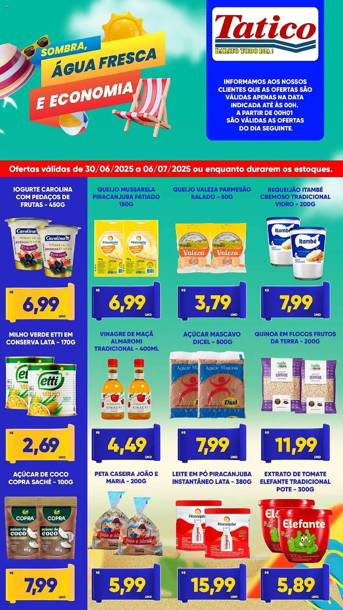 Encarte de Catálogo Tatico 30 de junho até 6 de julho 2025 - Pagina 4