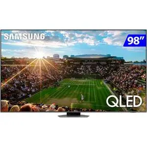 Smart TV Samsung QLED 98" 4K Dolby Atmos Super Big 98Q80C 2023