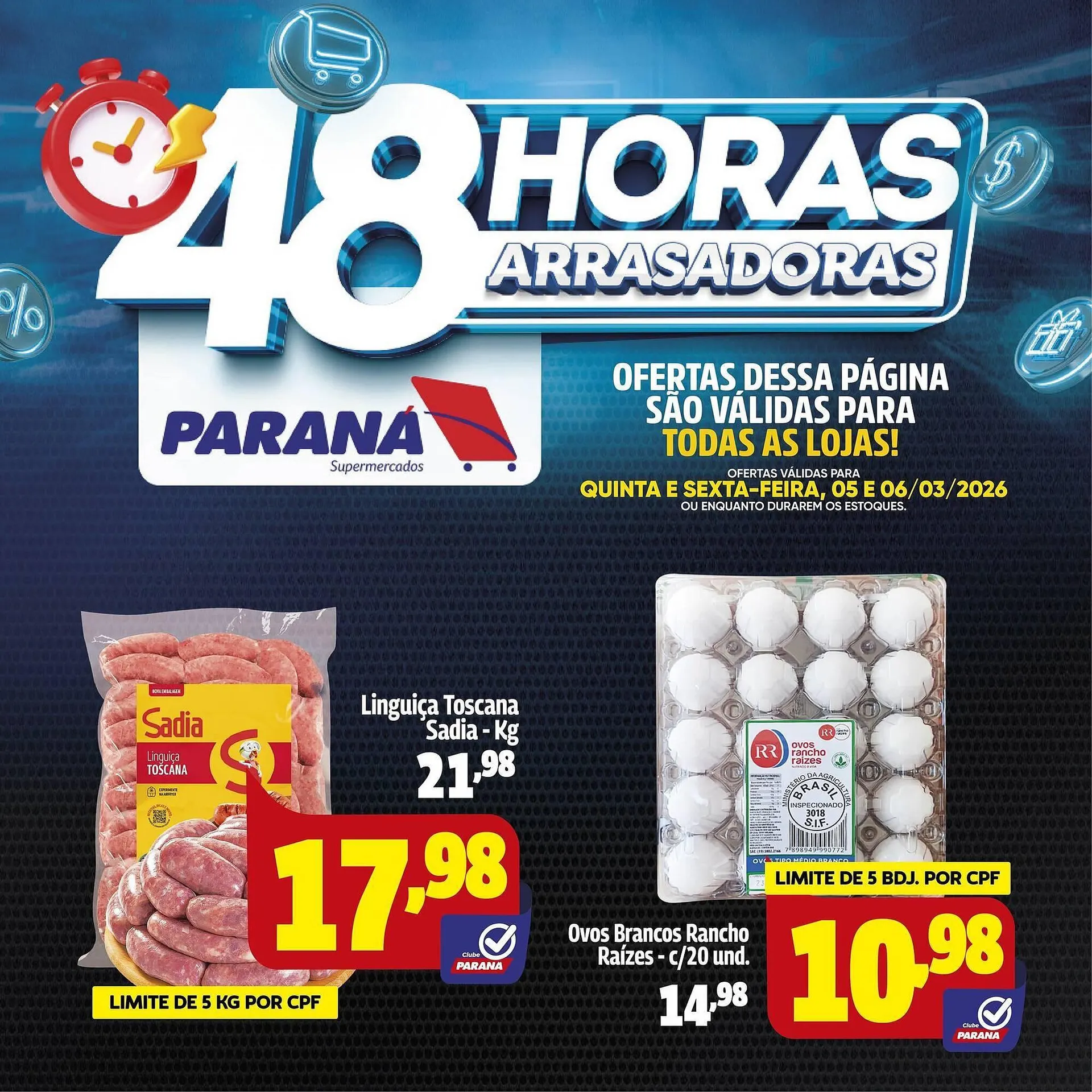 Encarte de Folheto Supermercado Paraná 5 de março até 6 de março 2026 - Pagina 2