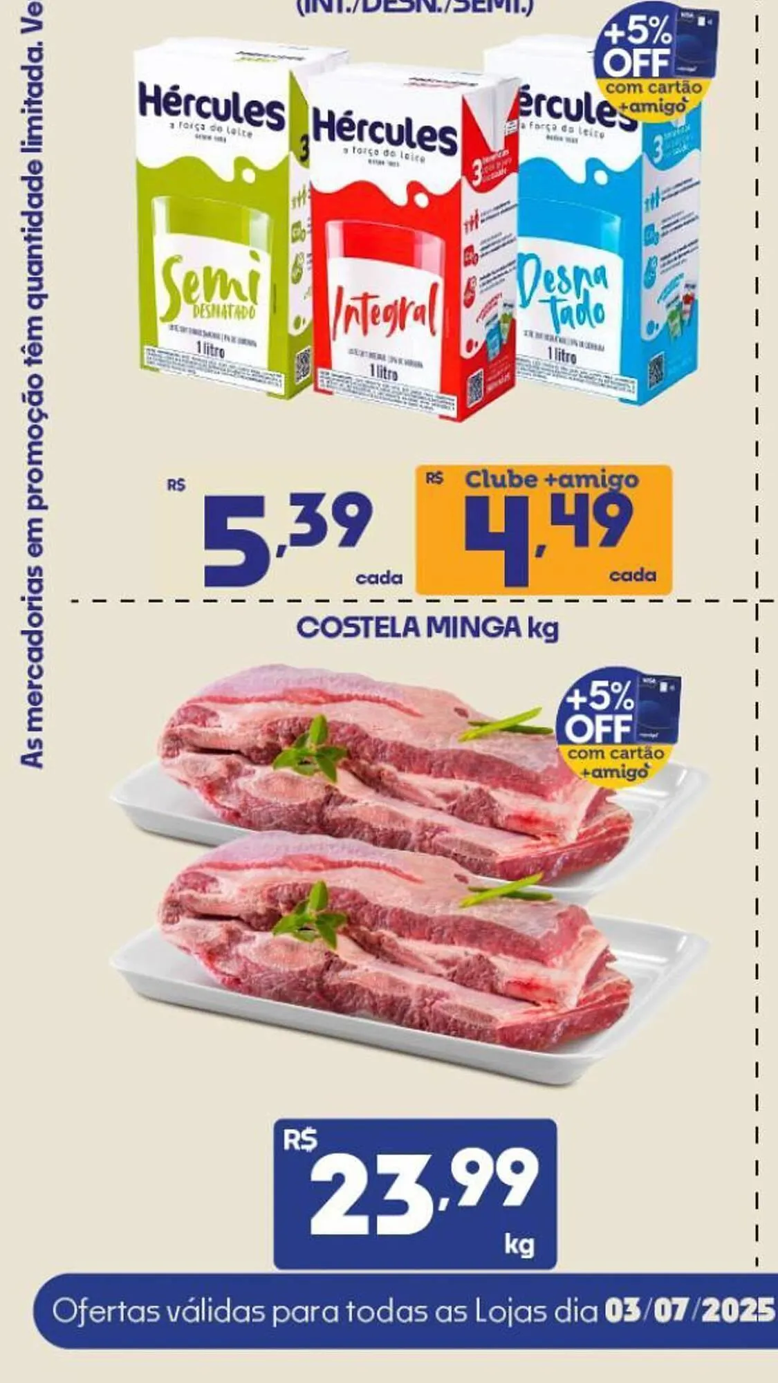 Encarte de Catálogo Supermercados Avenida 3 de julho até 6 de julho 2025 - Pagina 3