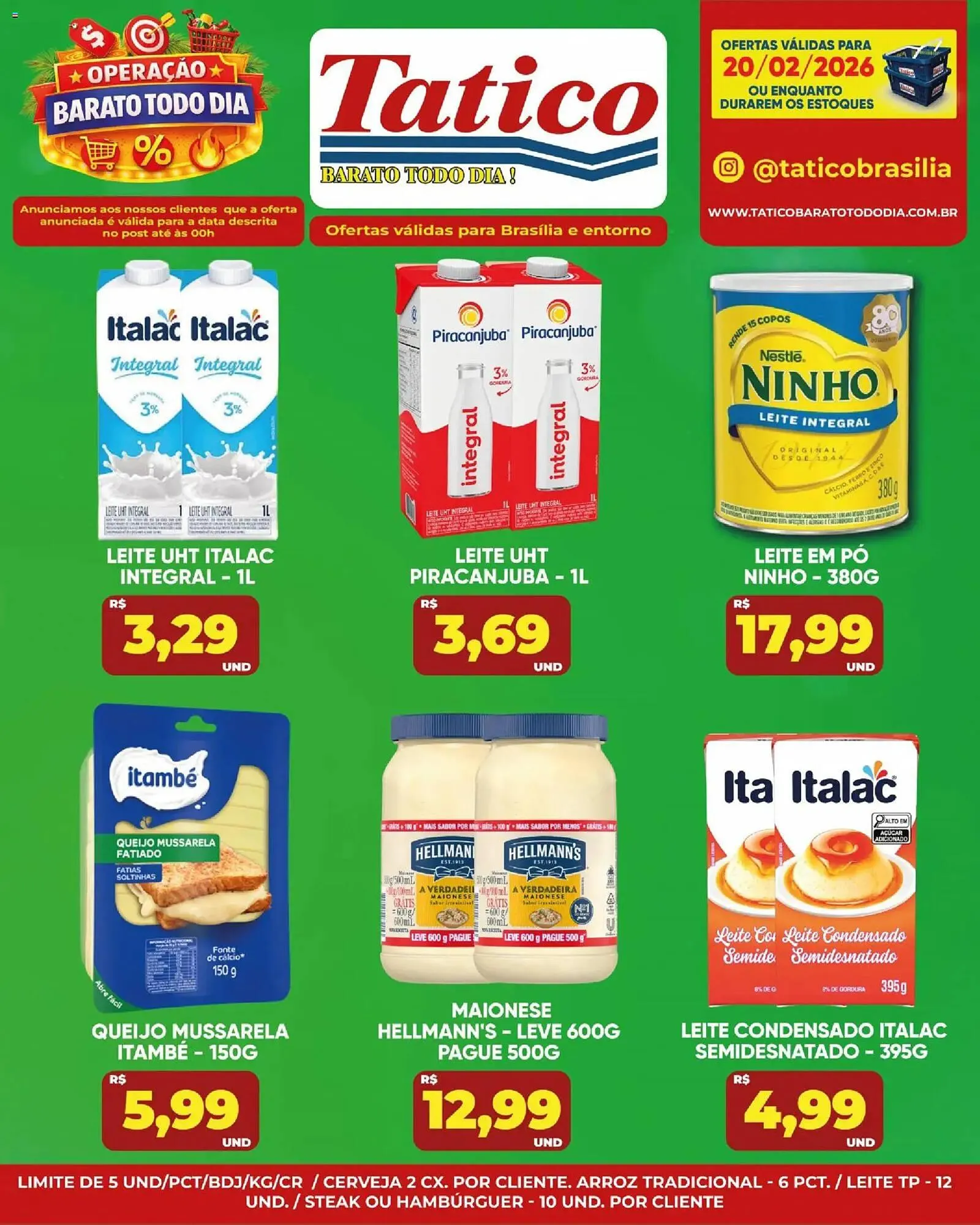 Encarte de Tabloide Tatico 20 de fevereiro até 20 de fevereiro 2026 - Pagina 6