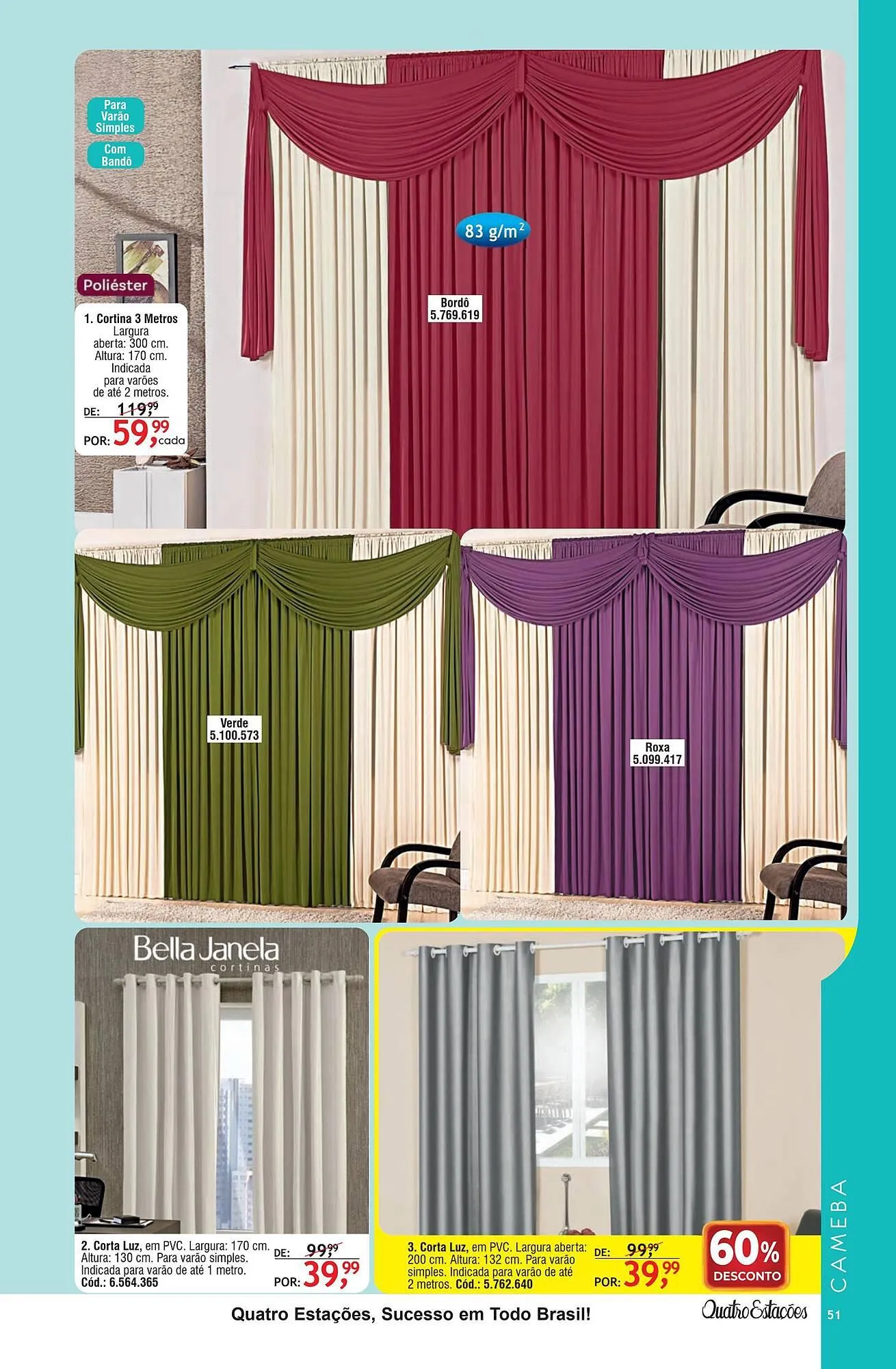 Encarte de Revista Quatro Estações 16 de janeiro até 28 de fevereiro 2026 - Pagina 47