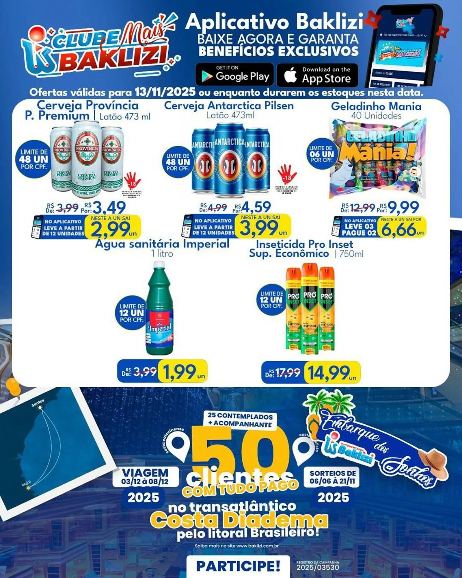 Encarte de Catálogo Supermercados Baklizi 12 de novembro até 25 de dezembro 2025 - Pagina 6