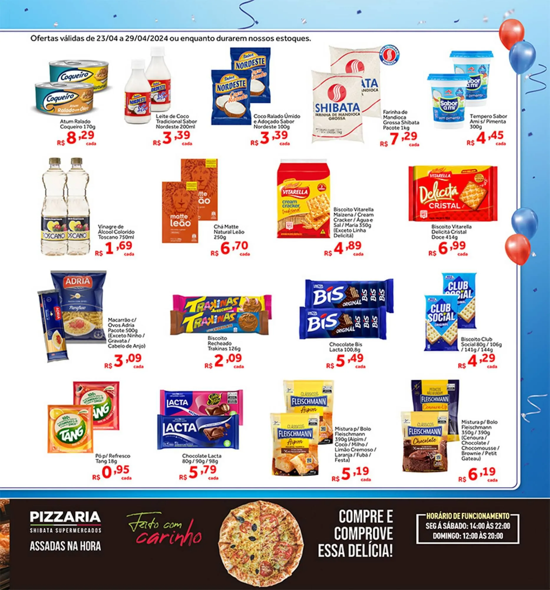 Encarte de Catálogo Shibata Supermercados 23 de abril até 29 de abril 2024 - Pagina 3