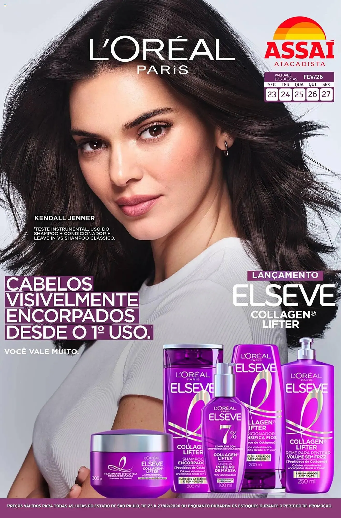 Encarte de Encarte Assaí Atacadista 23 de fevereiro até 27 de fevereiro 2026 - Pagina 1