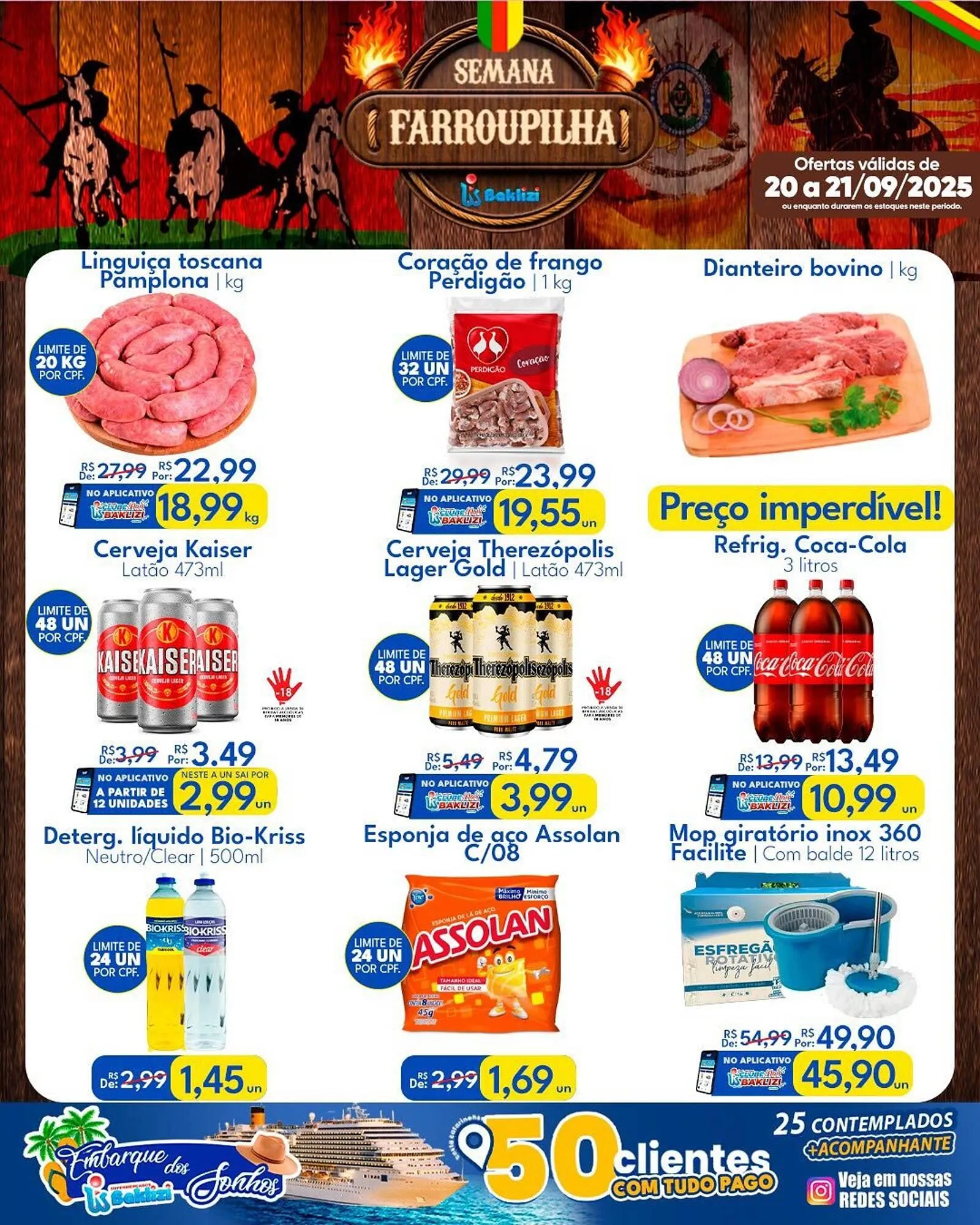Encarte de Catálogo Supermercados Baklizi 20 de setembro até 21 de setembro 2025 - Pagina 2