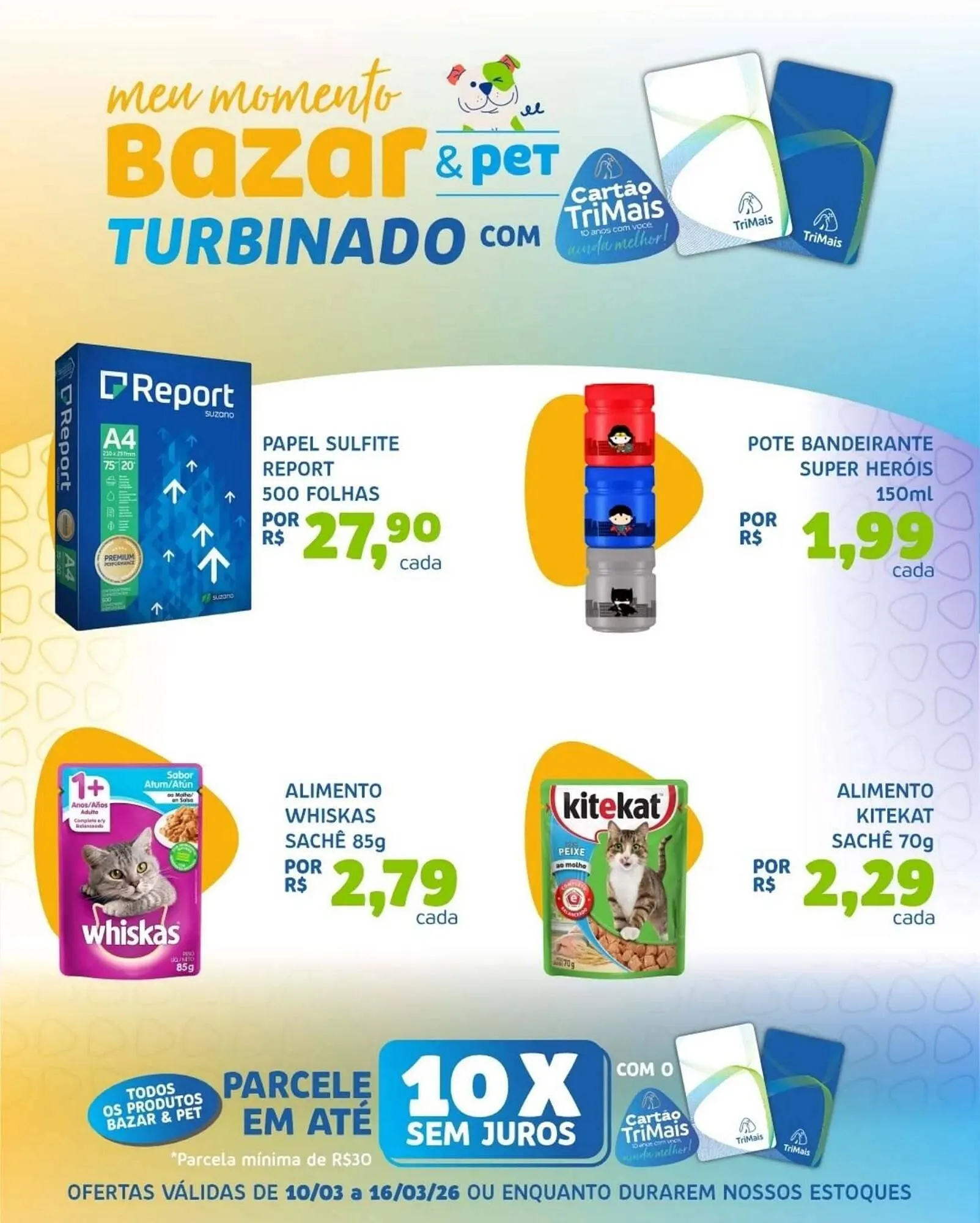 Encarte de Catálogo Trimais Supermercado 13 de março até 16 de março 2026 - Pagina 4