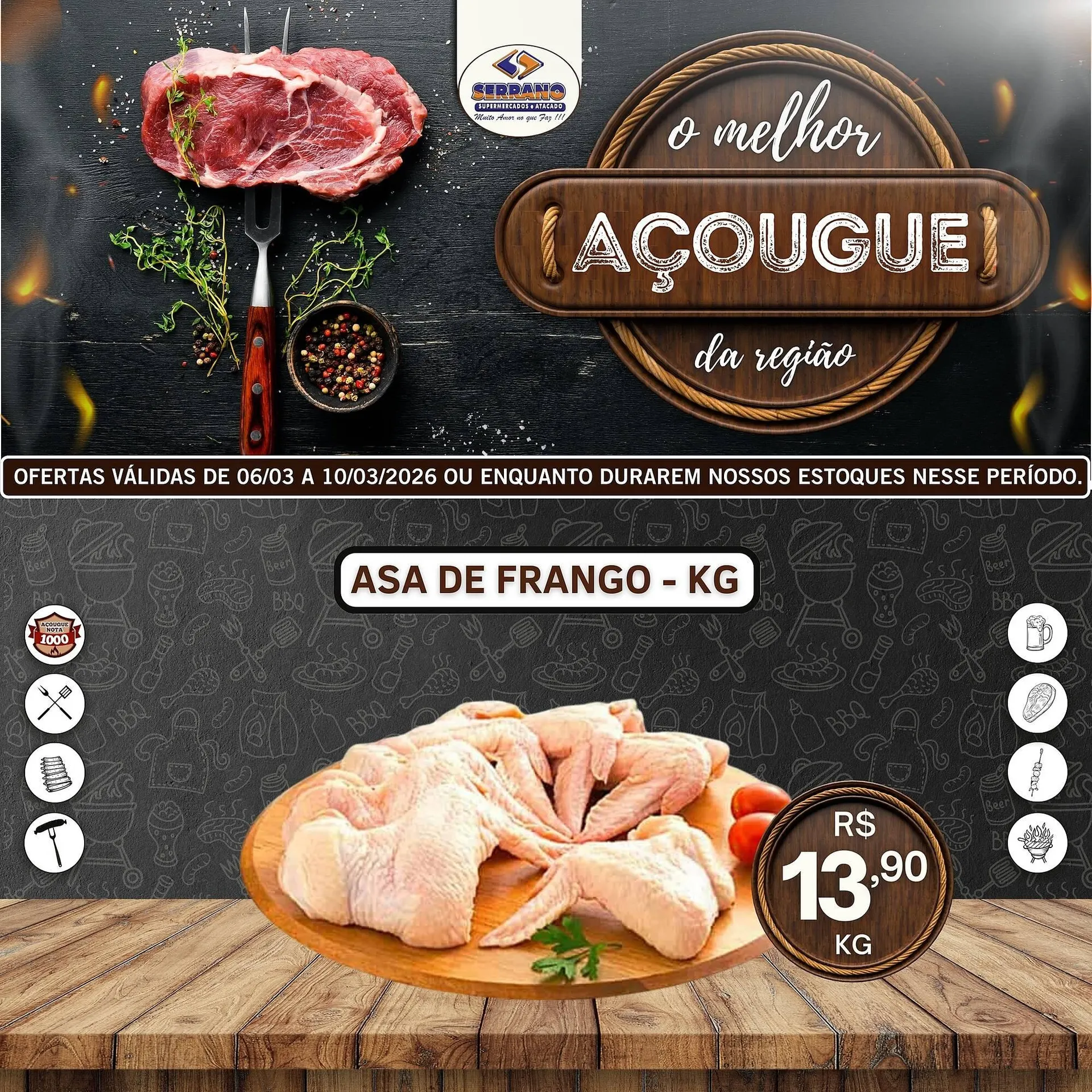 Encarte de Catálogo Serrano Supermercado 6 de março até 10 de março 2026 - Pagina 2