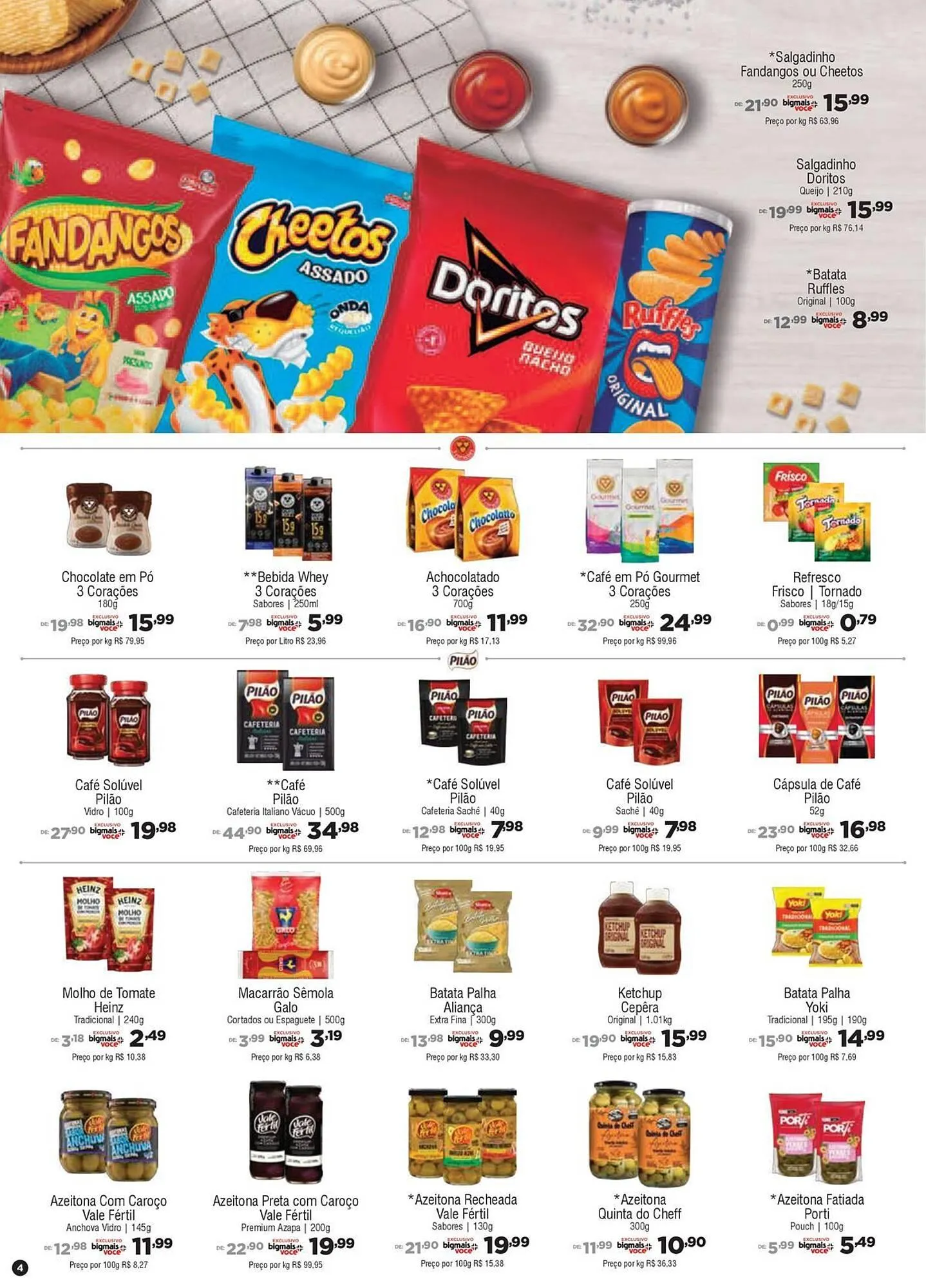 Encarte de Catálogo Big Mais Supermercados 25 de agosto até 7 de dezembro 2025 - Pagina 4