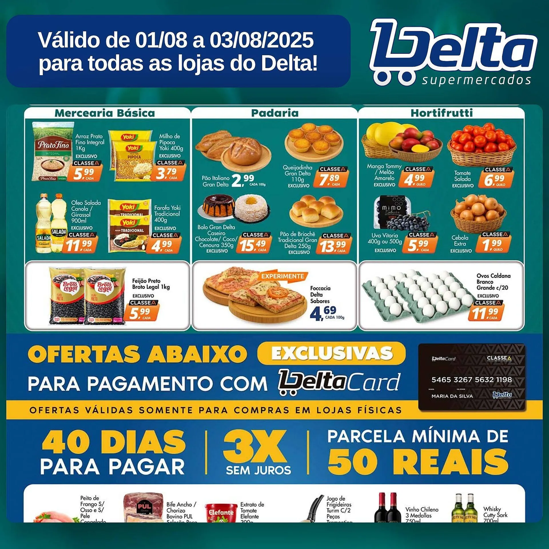 Encarte de Catálogo Delta Supermercados 1 de agosto até 2 de agosto 2025 - Pagina 4