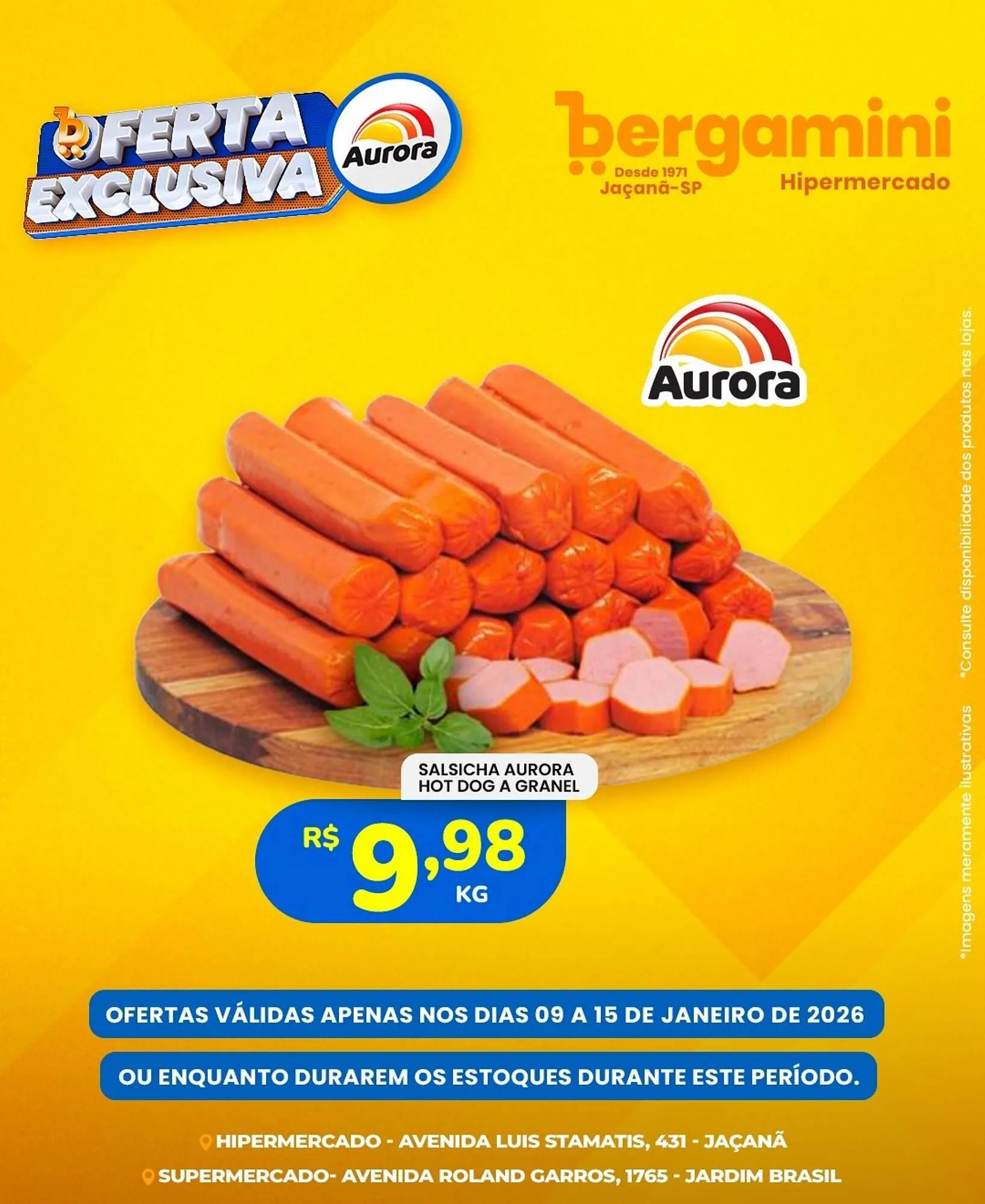 Encarte de Catálogo Supermercado Bergamini 9 de janeiro até 11 de janeiro 2026 - Pagina 3