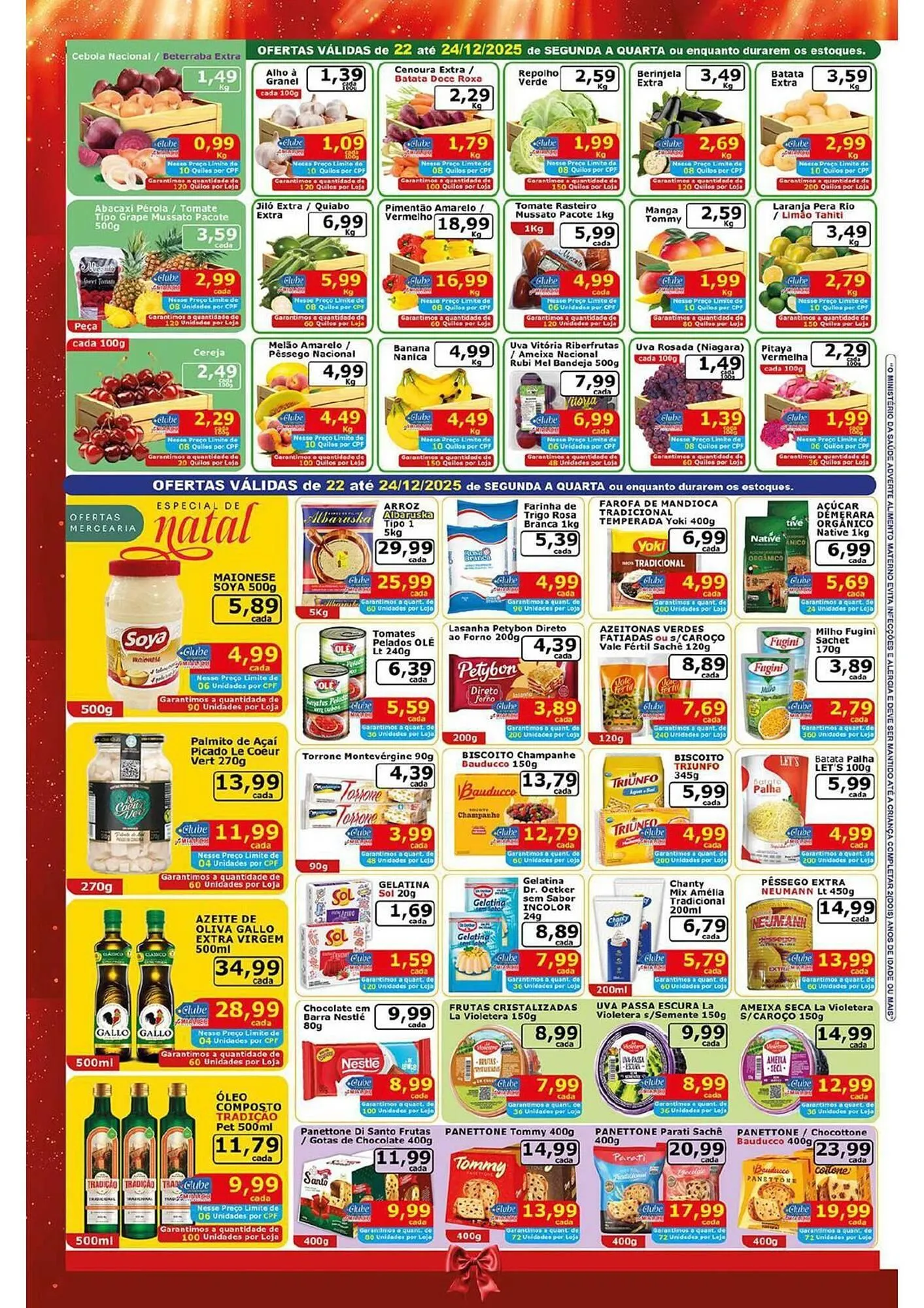 Encarte de Catálogo Mialich Supermercados 22 de dezembro até 24 de dezembro 2025 - Pagina 2