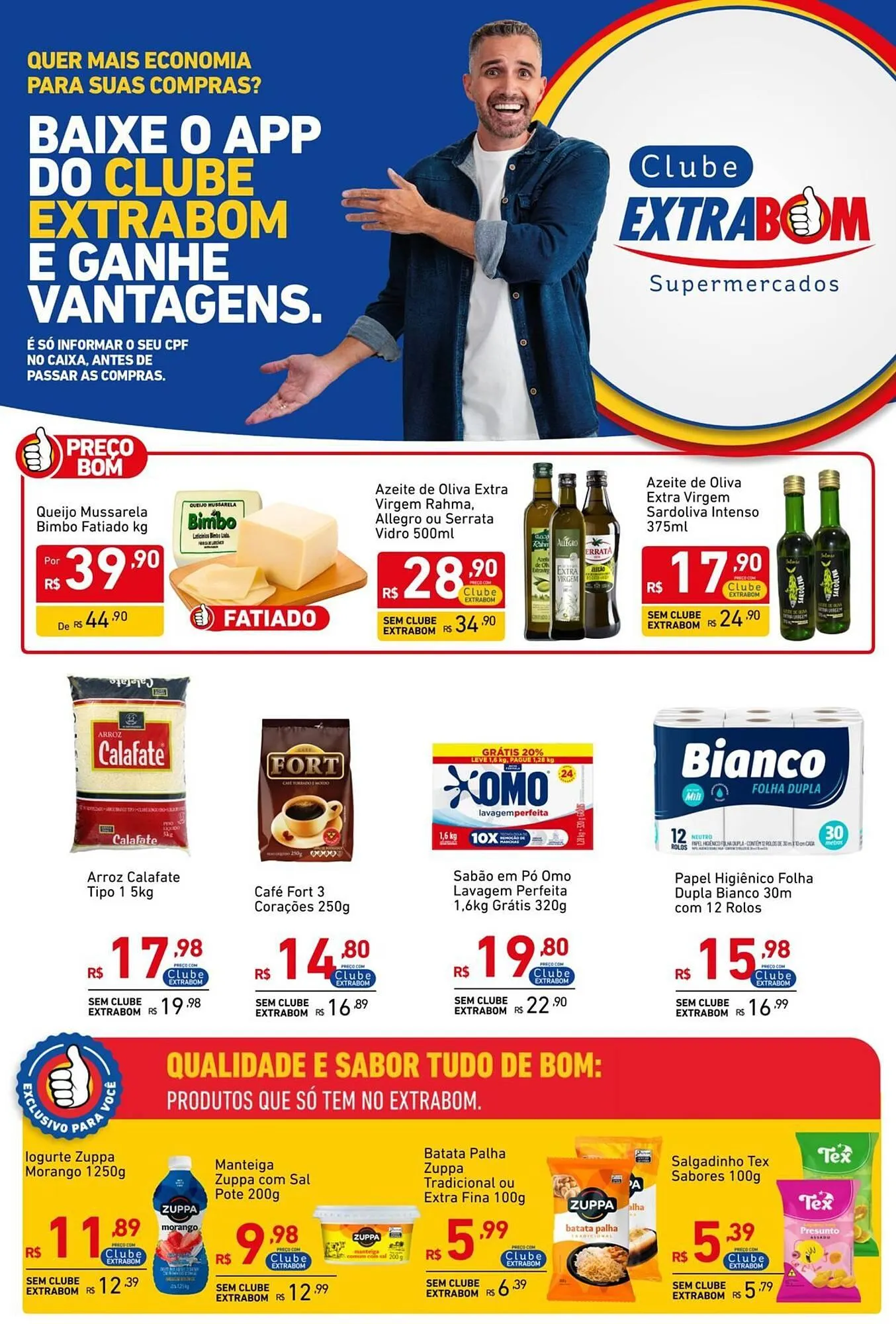 Encarte de Catálogo Extrabom Supermercados 24 de julho até 6 de agosto 2025 - Pagina 1