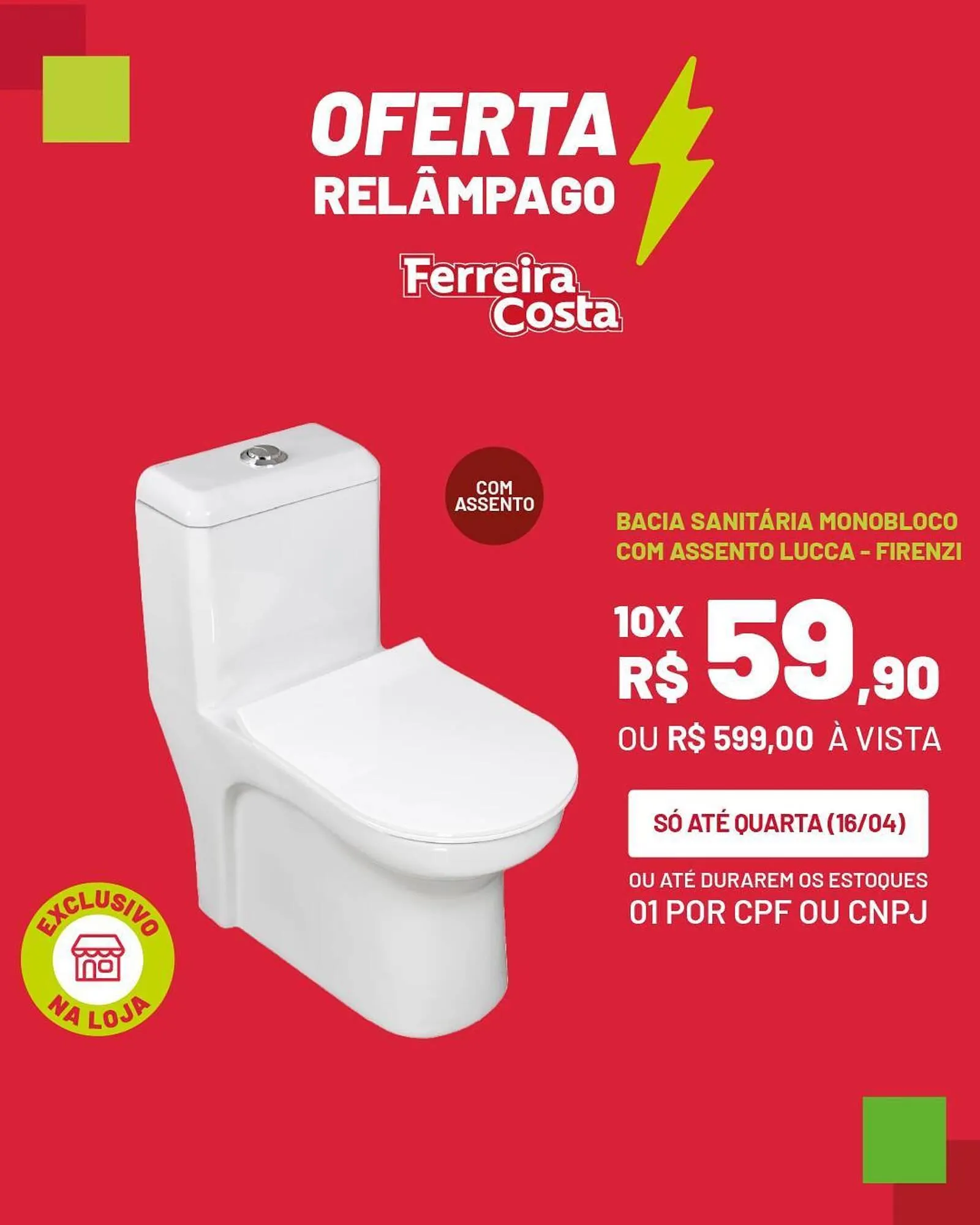 Encarte de Catálogo Ferreira Costa 14 de abril até 18 de abril 2025 - Pagina 3