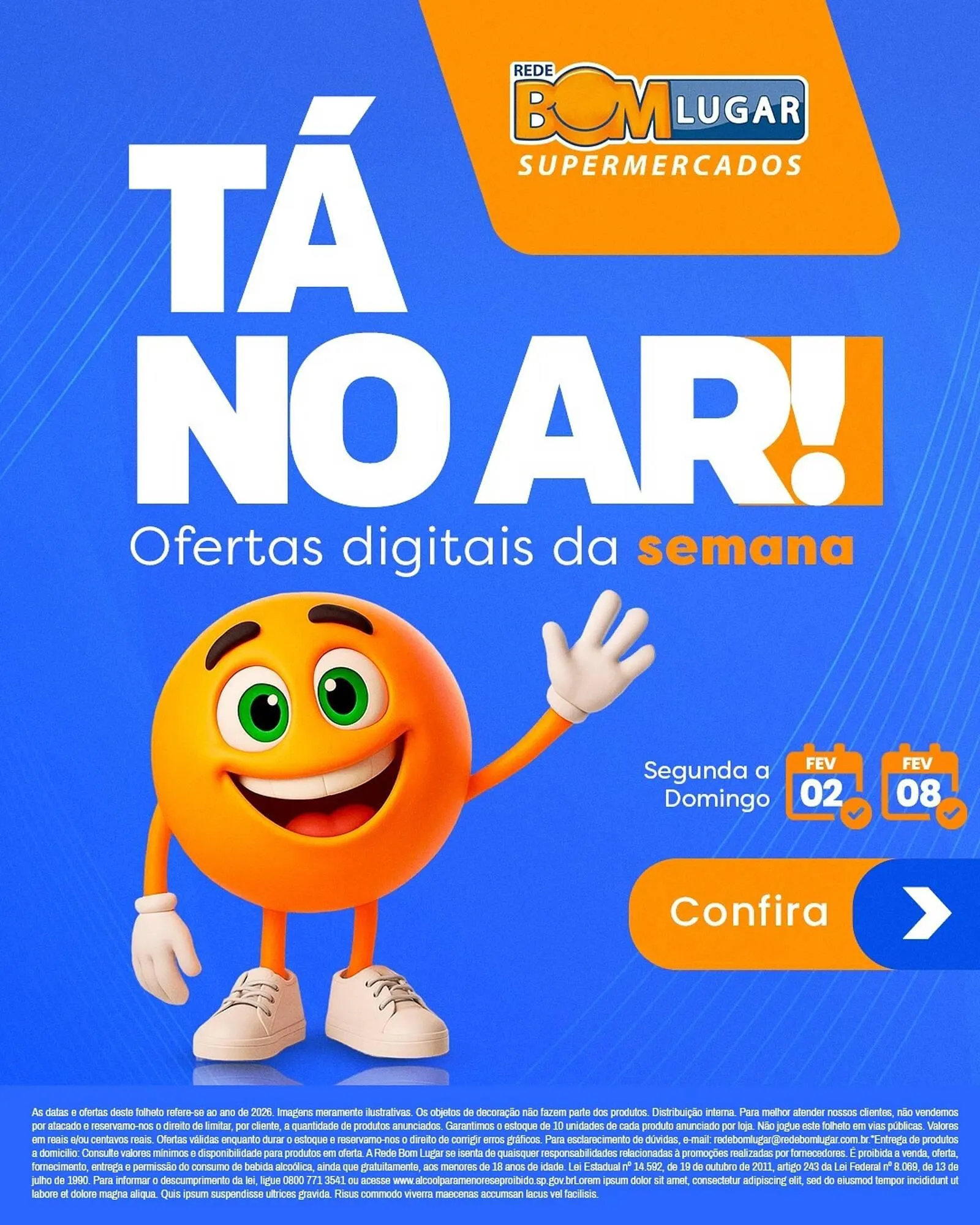 Folheto Rede Bom Lugar - 1