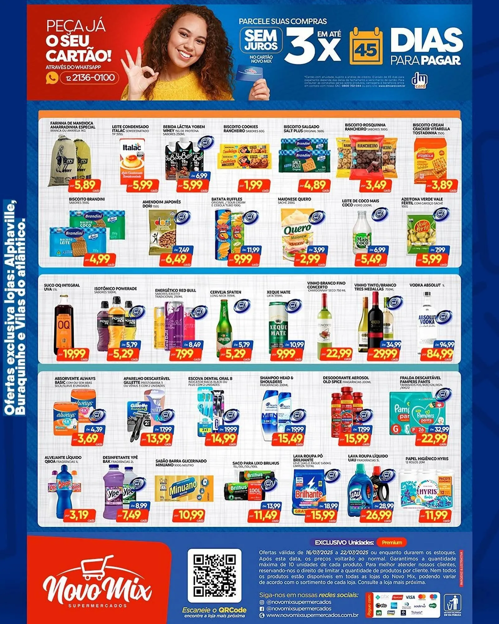 Encarte de Catálogo Novo Mix 16 de julho até 22 de julho 2025 - Pagina 5