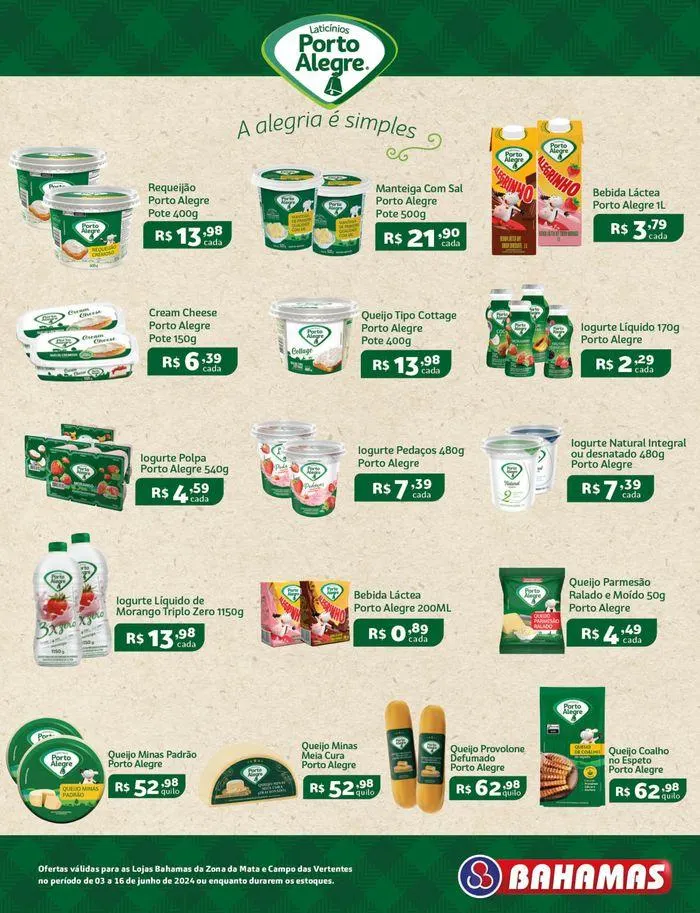 Encarte de Arraiá do Menor Preço Bahamas 3 de junho até 16 de junho 2024 - Pagina 6
