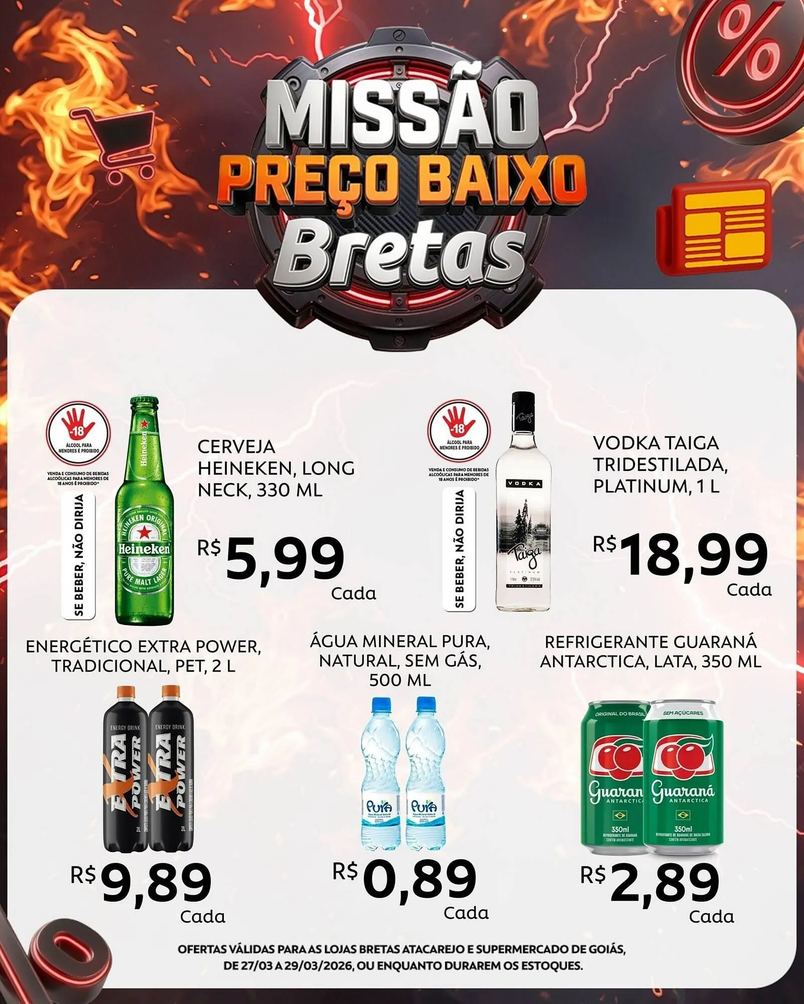 Encarte de Catálogo Supermercados Bretas 27 de março até 29 de março 2026 - Pagina 5