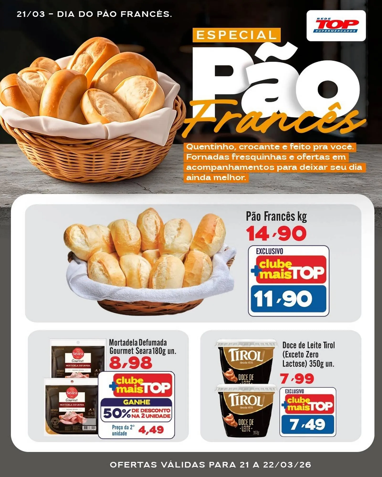 Encarte de Encarte Rede Top 20 de março até 21 de março 2026 - Pagina 1