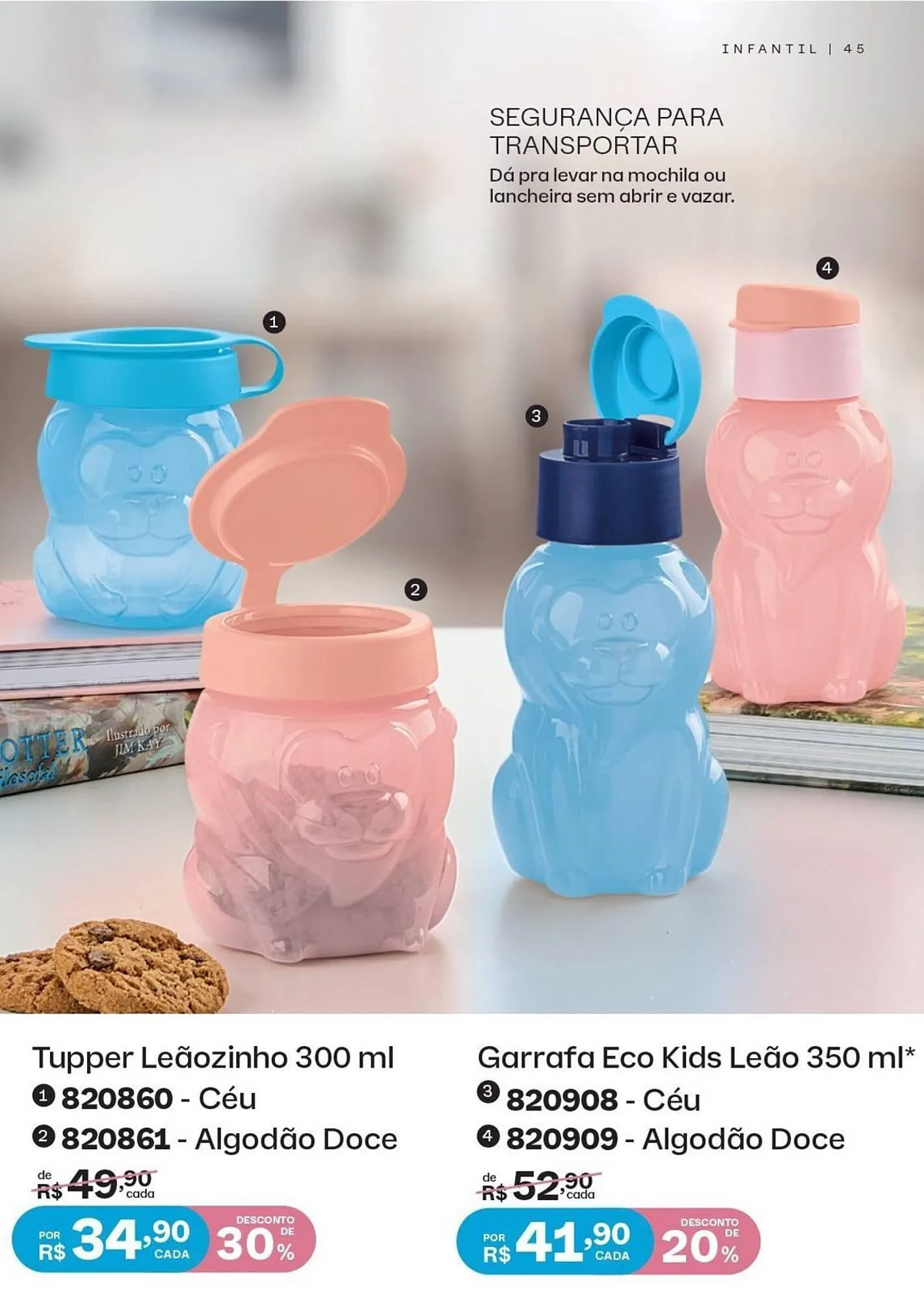 Encarte de Catálogo Tupperware 24 de outubro até 31 de outubro 2025 - Pagina 45