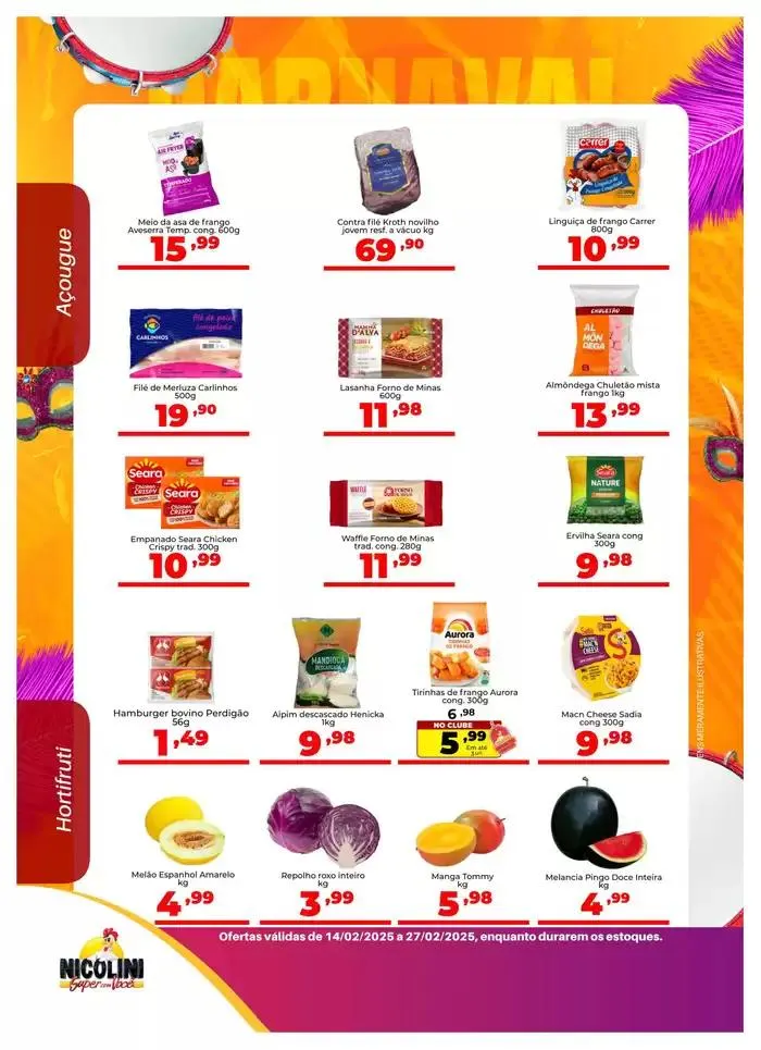 Encarte de Ofertas Super Nicolini 19 de fevereiro até 27 de fevereiro 2025 - Pagina 2