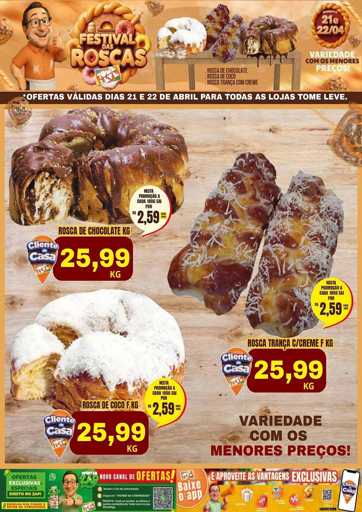 Encarte de Catálogo Tome Leve 21 de abril até 22 de abril 2026 - Pagina 5