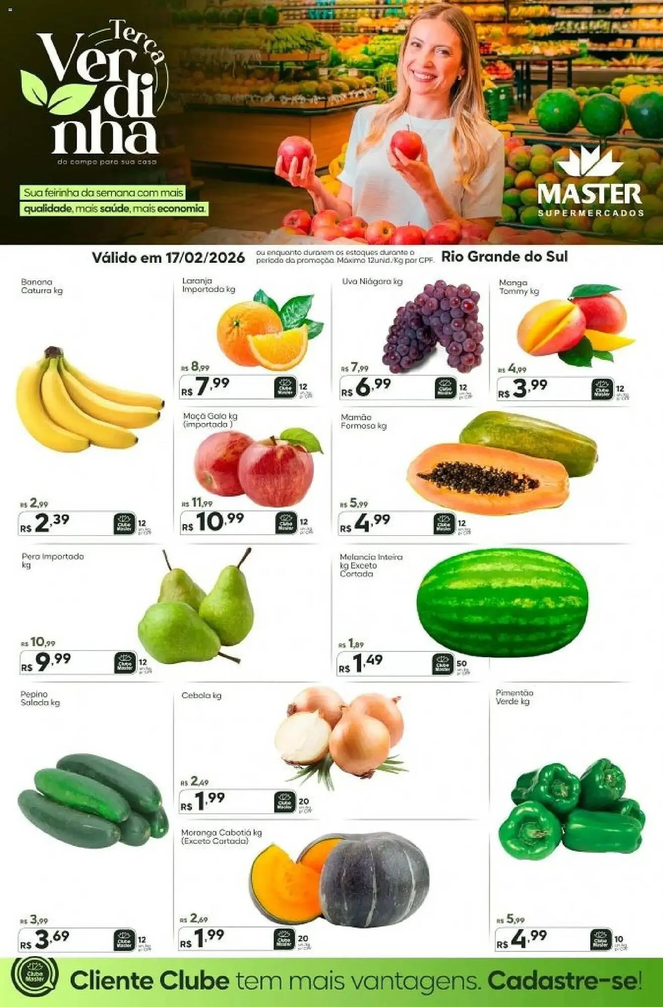 Folheto Master Supermercados - 1