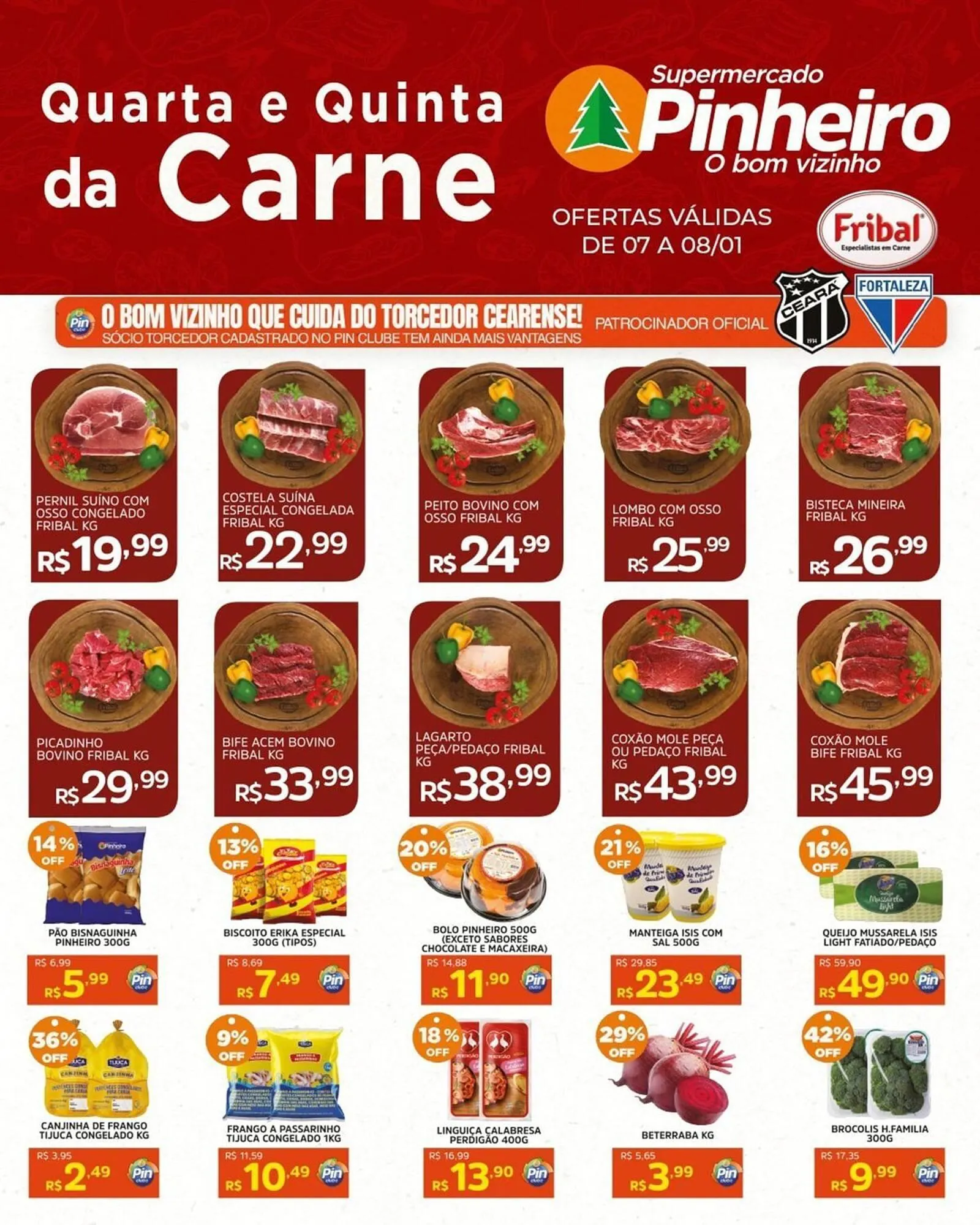 Encarte de Encarte Pinheiro Supermercado 7 de julho até 1 de agosto 2026 - Pagina 2
